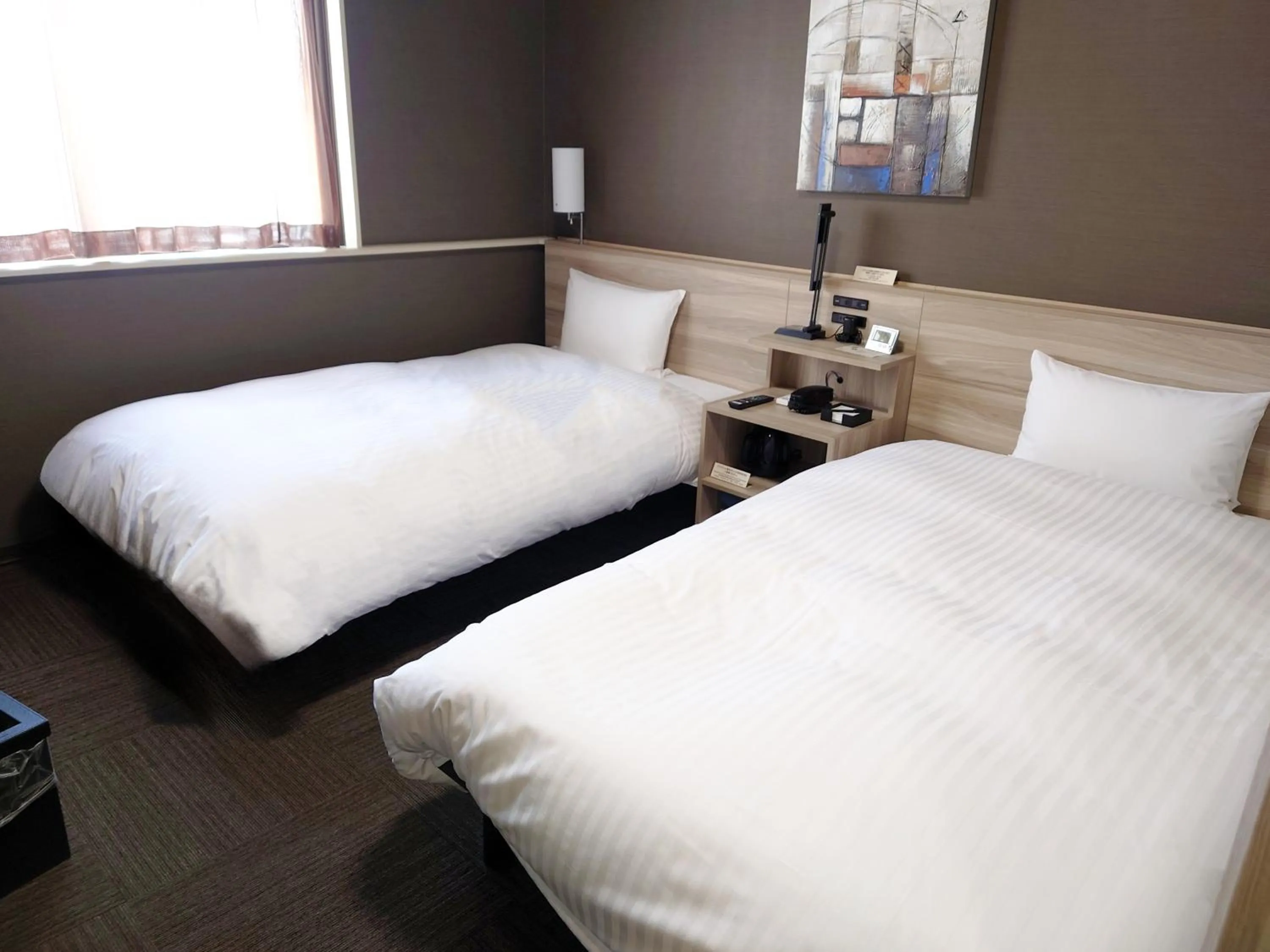 Photo of the whole room, Bed in Hotel Route Inn Matsue
