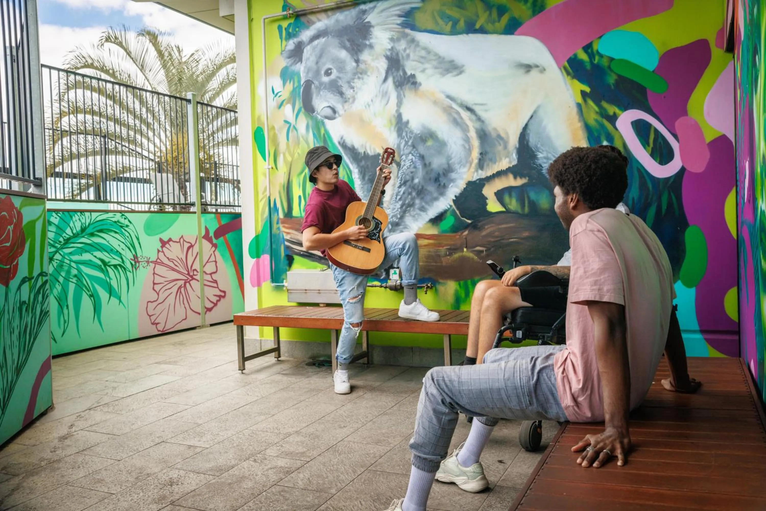 Property building in YHA Brisbane City