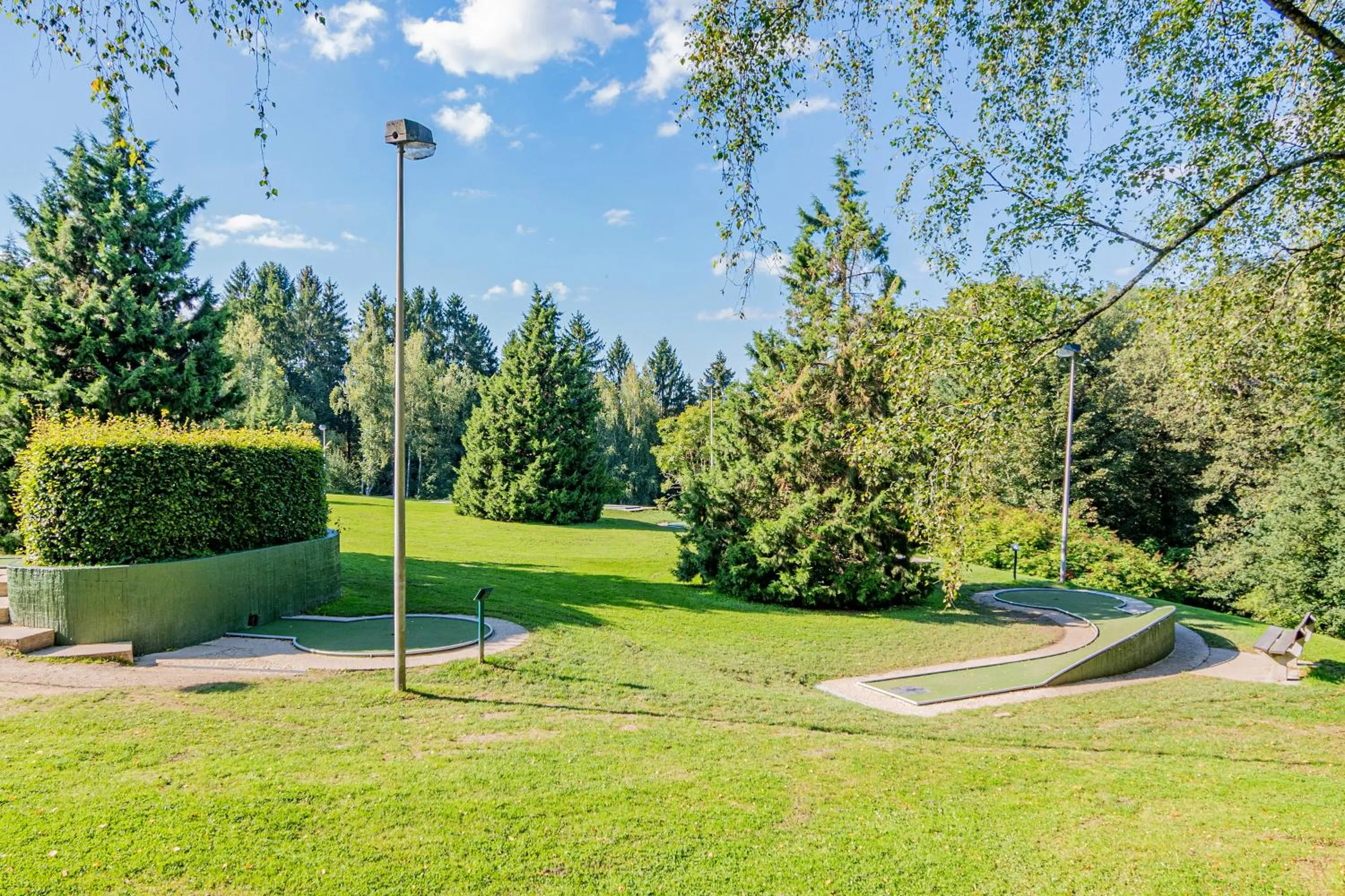 Minigolf in Les Rhodos