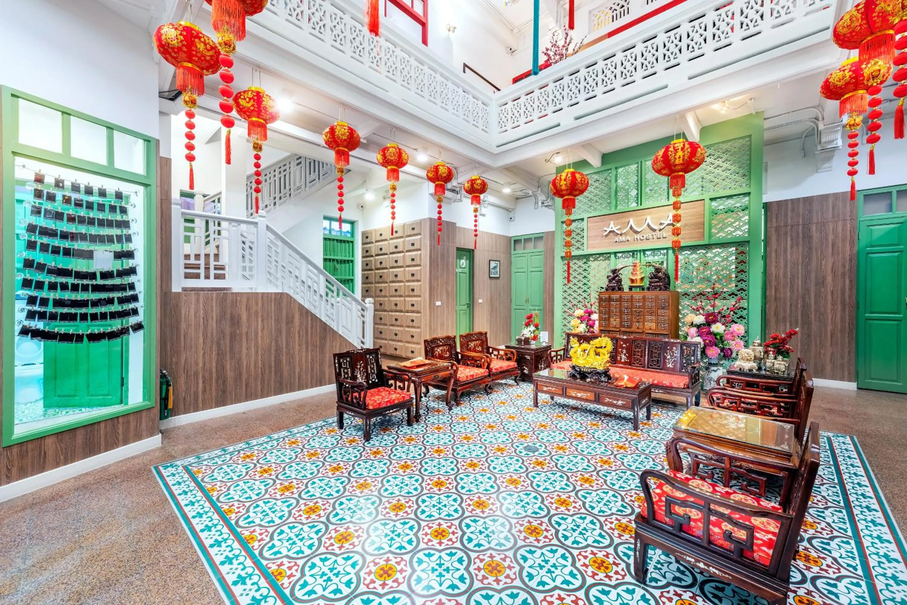 Staff in Ama Hostel Bangkok