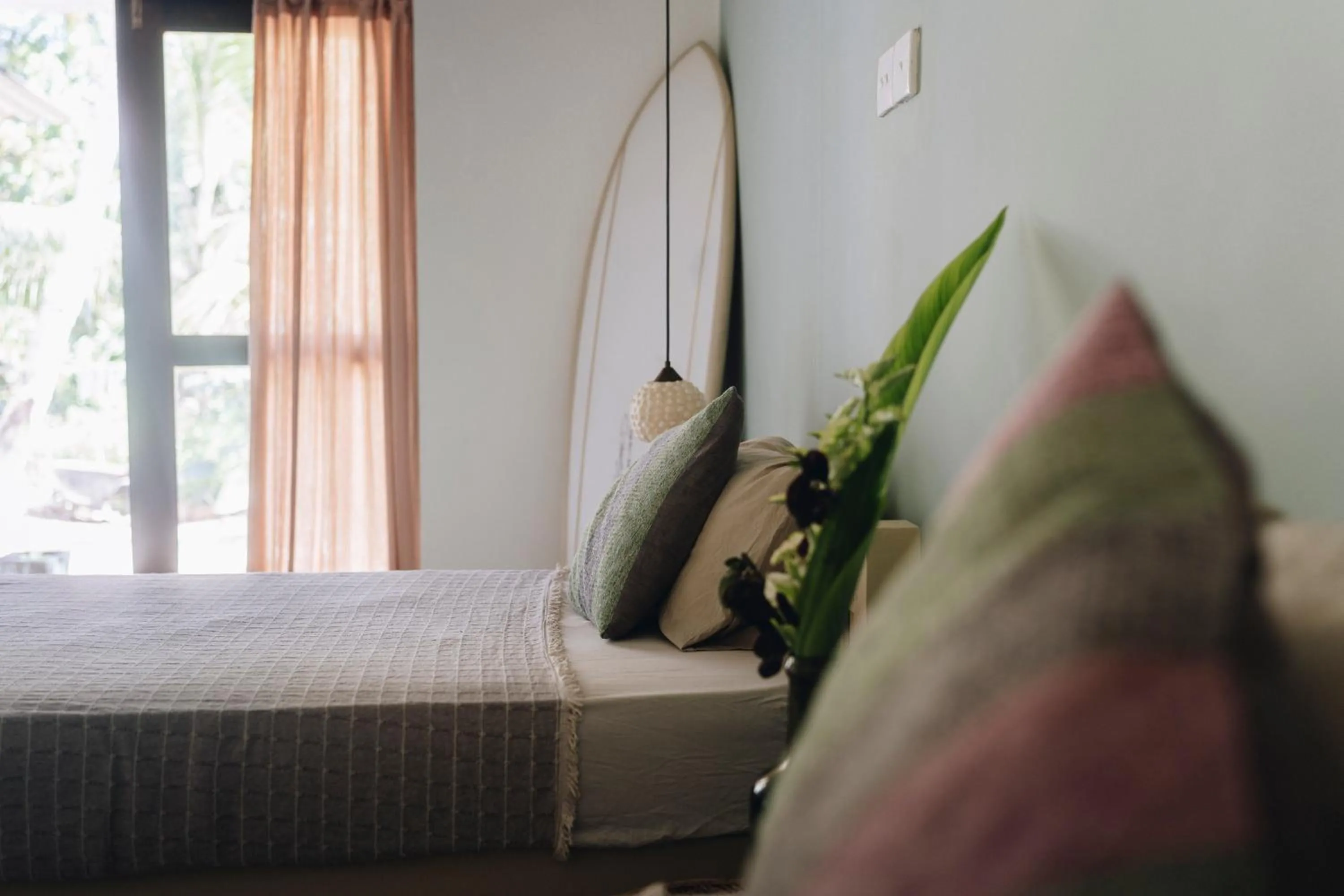 Standard Twin Room with Garden View - single occupancy in Mellow Hostel Sri Lanka