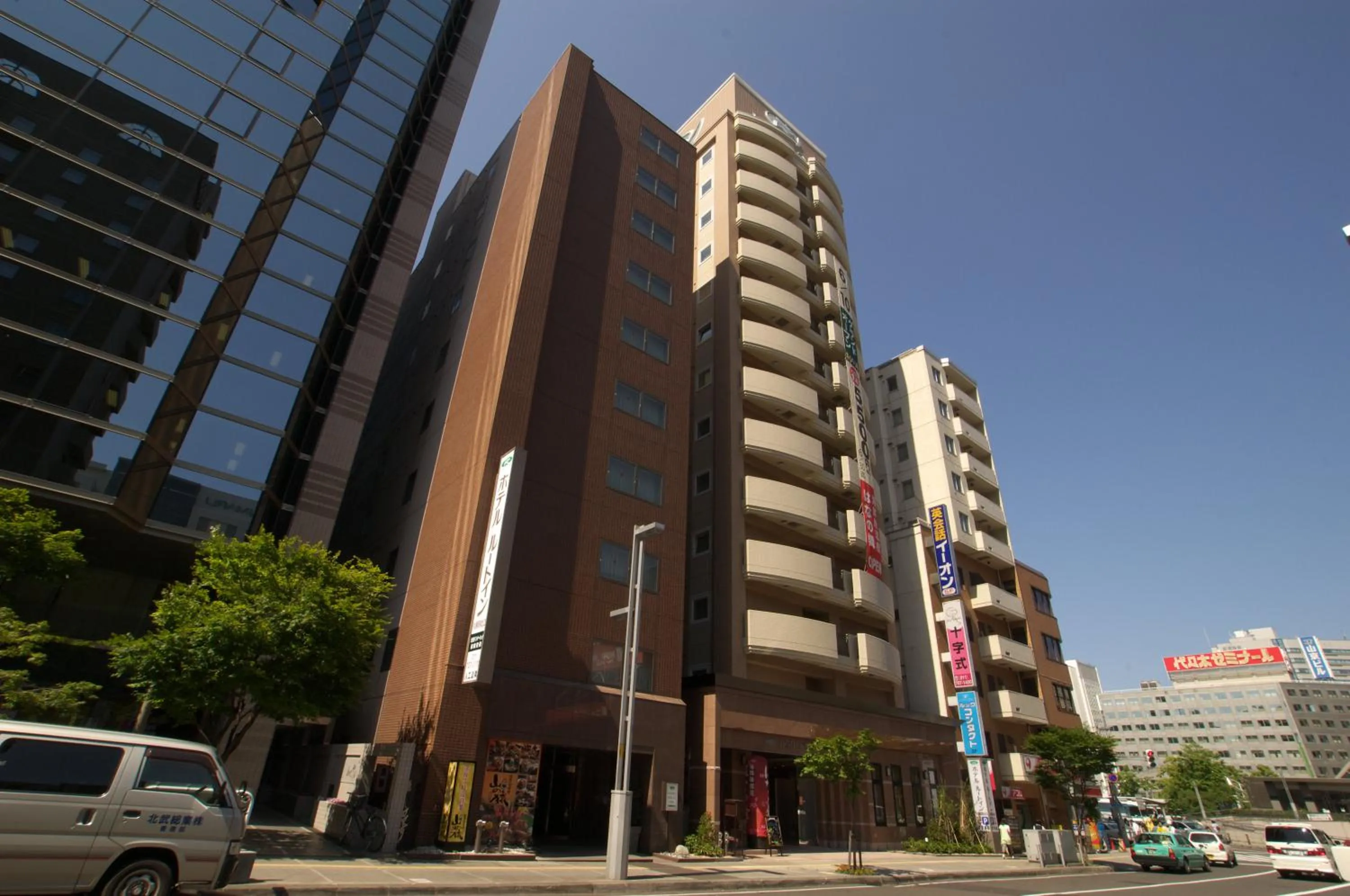 Property building in Hotel Route-Inn Sapporo Ekimae Kitaguchi