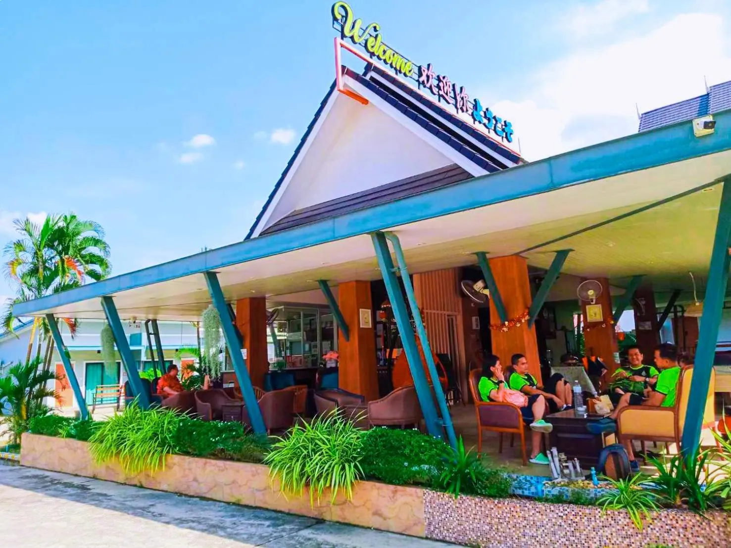 Lobby or reception in MS Hotel Sriracha