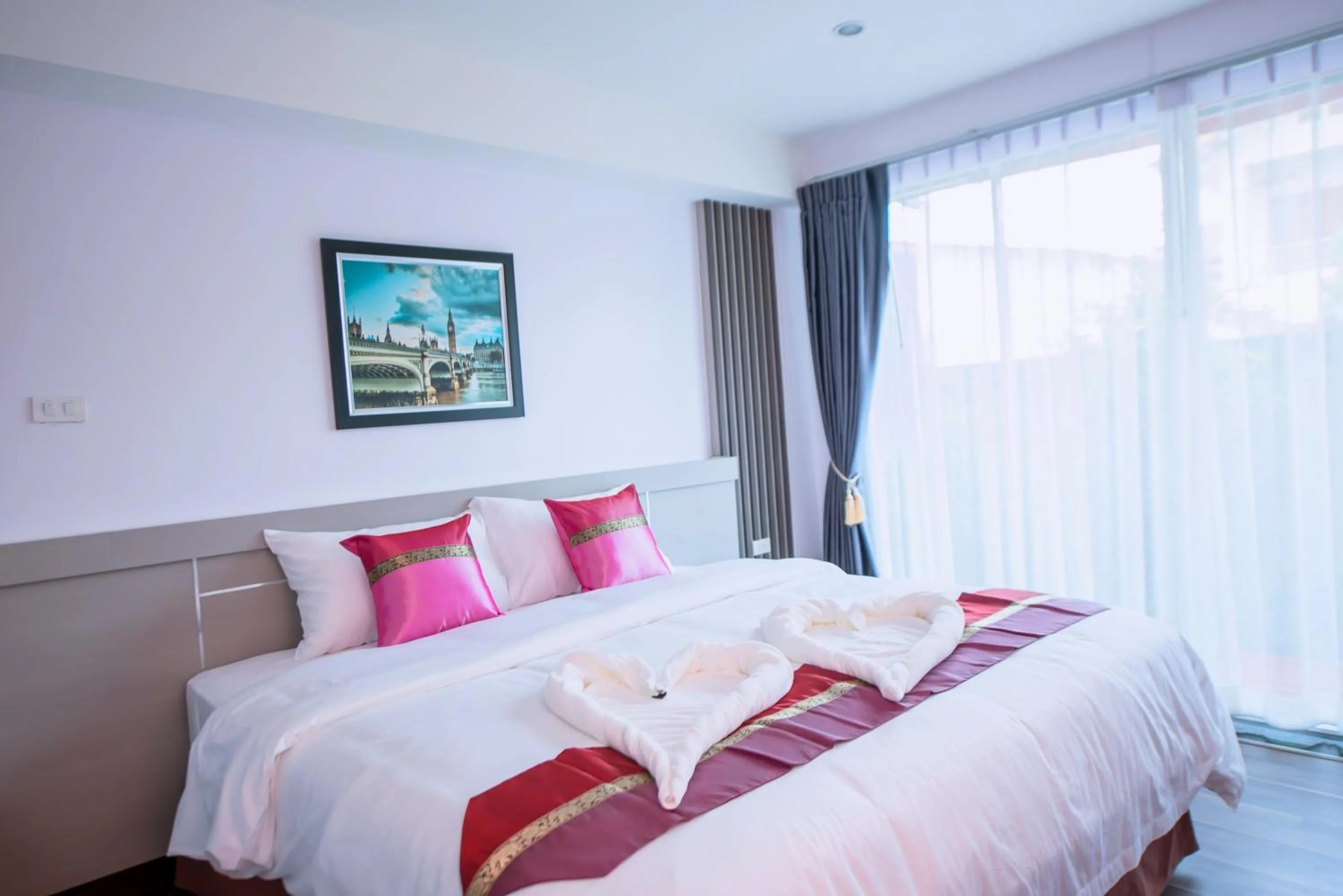 Bed in MS Hotel Sriracha