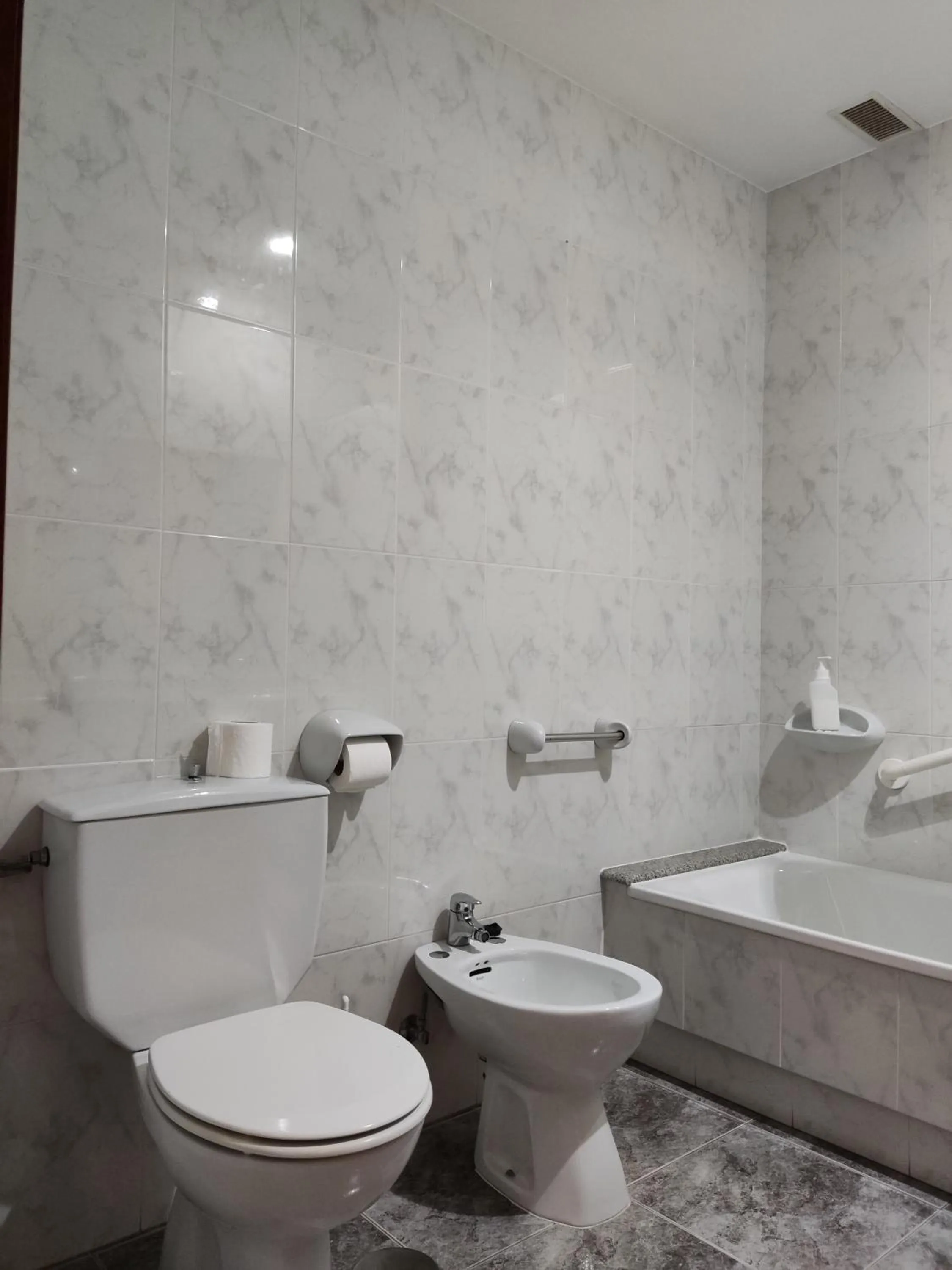 Bathroom in Hotel Nuevo Cachalote