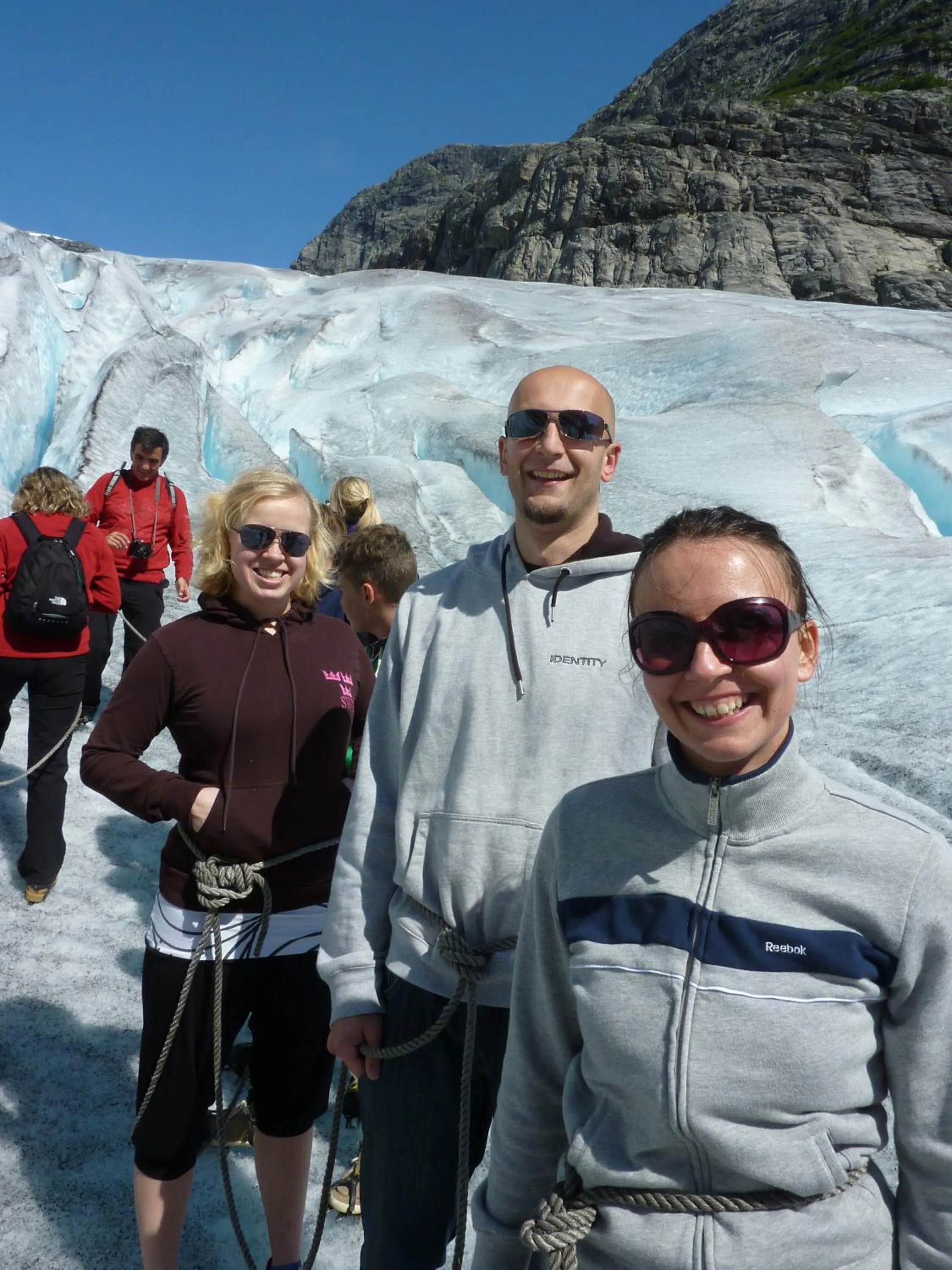 group of guests in Eikum Hotel