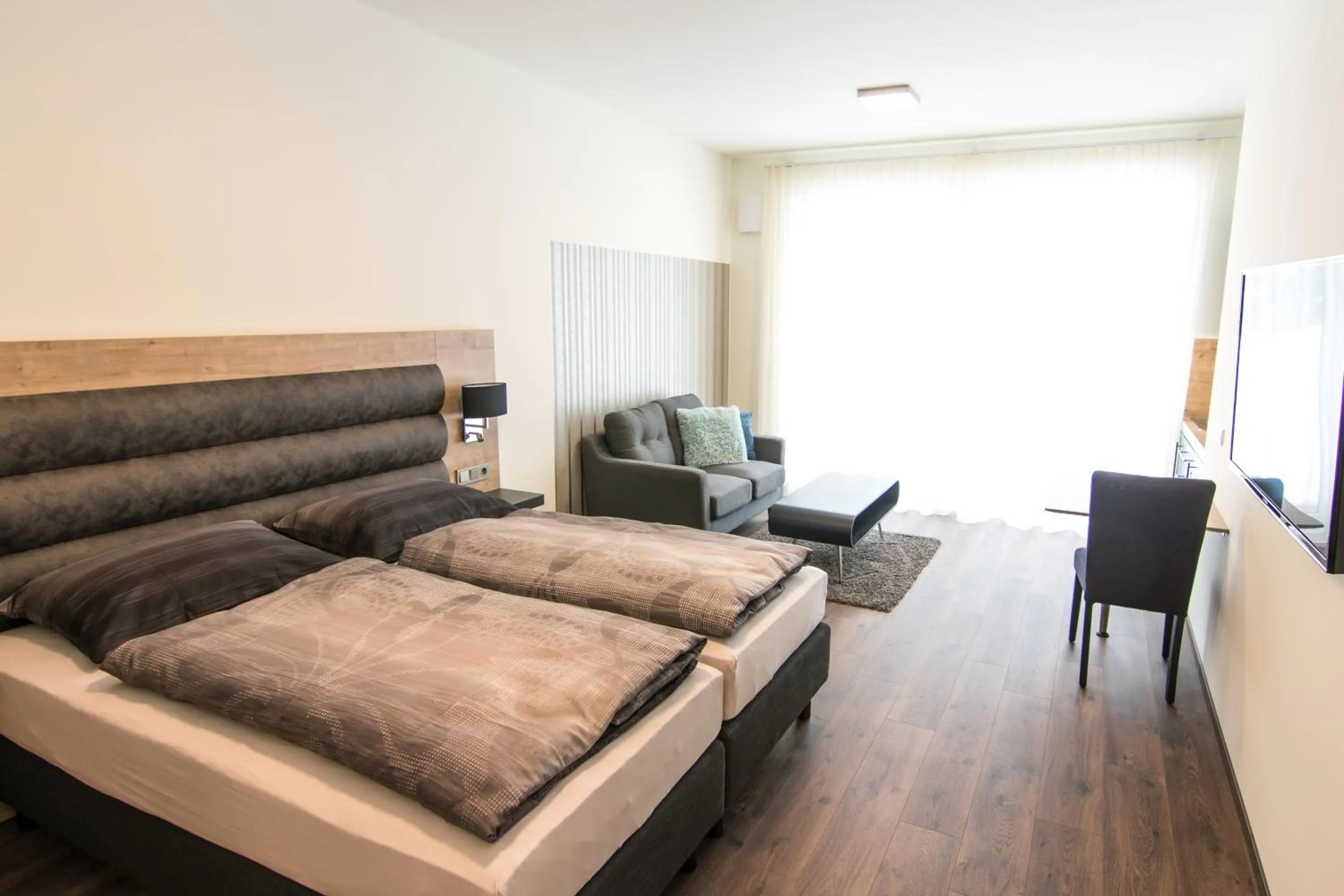 Bed in Waldhotel Rainau