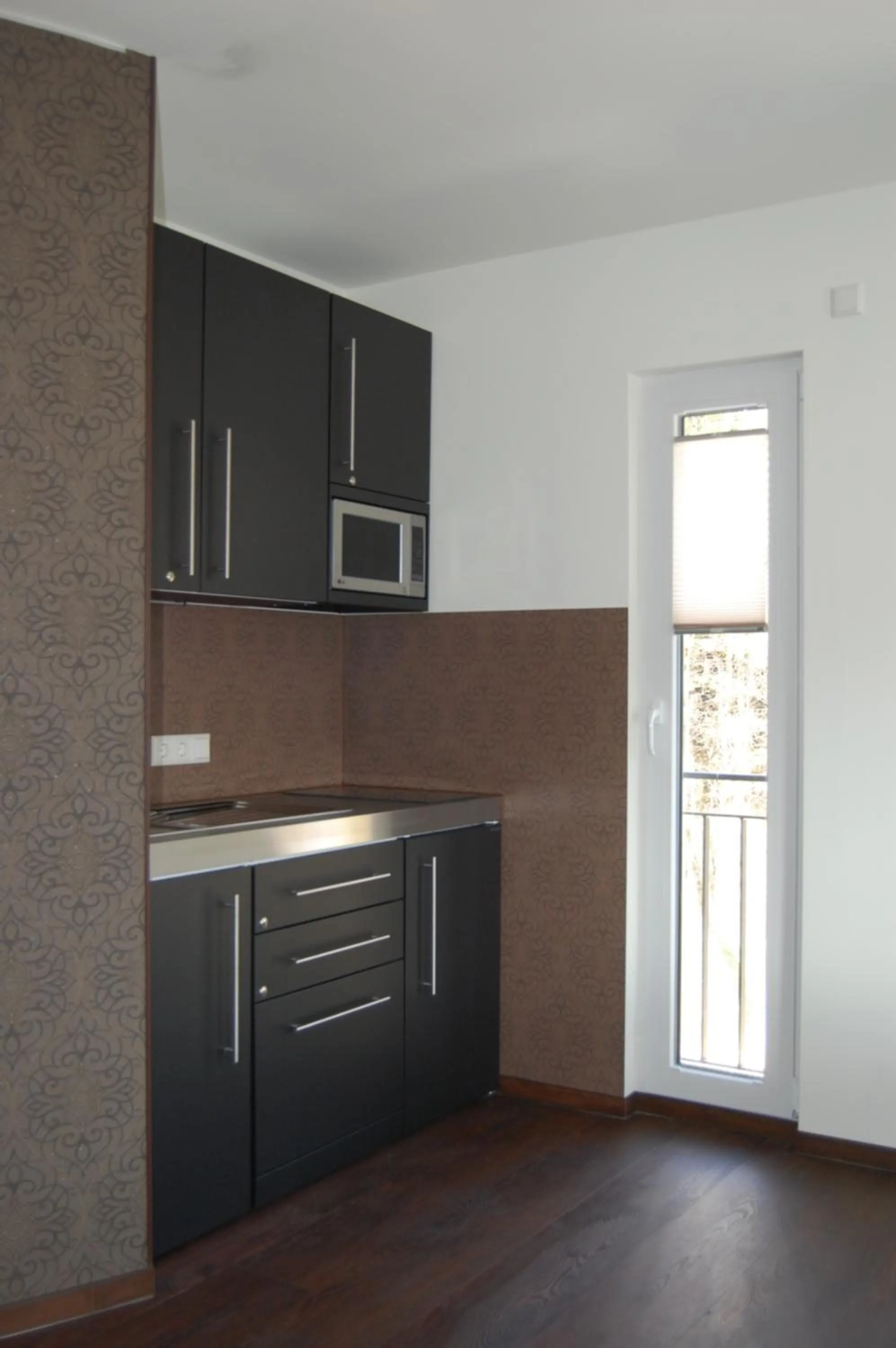 Kitchen or kitchenette in Waldhotel Rainau