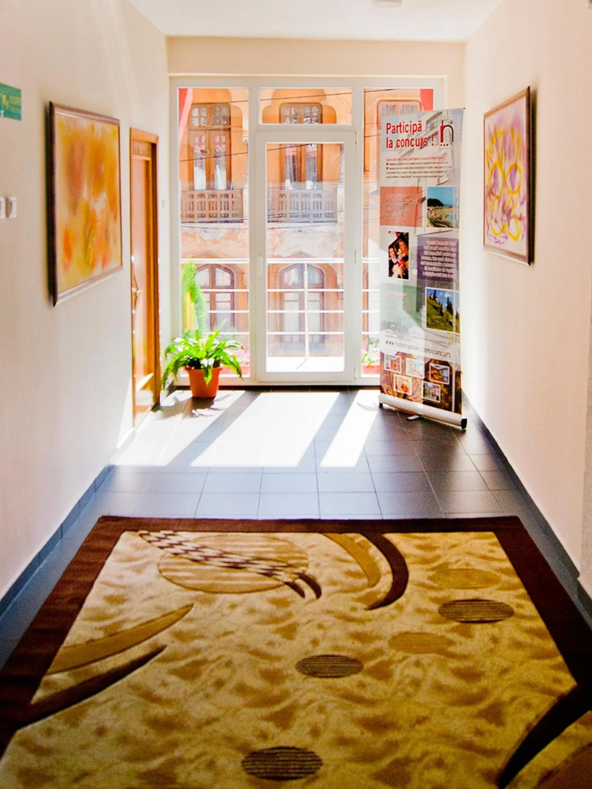 Decorative detail in Hotel Tranzzit