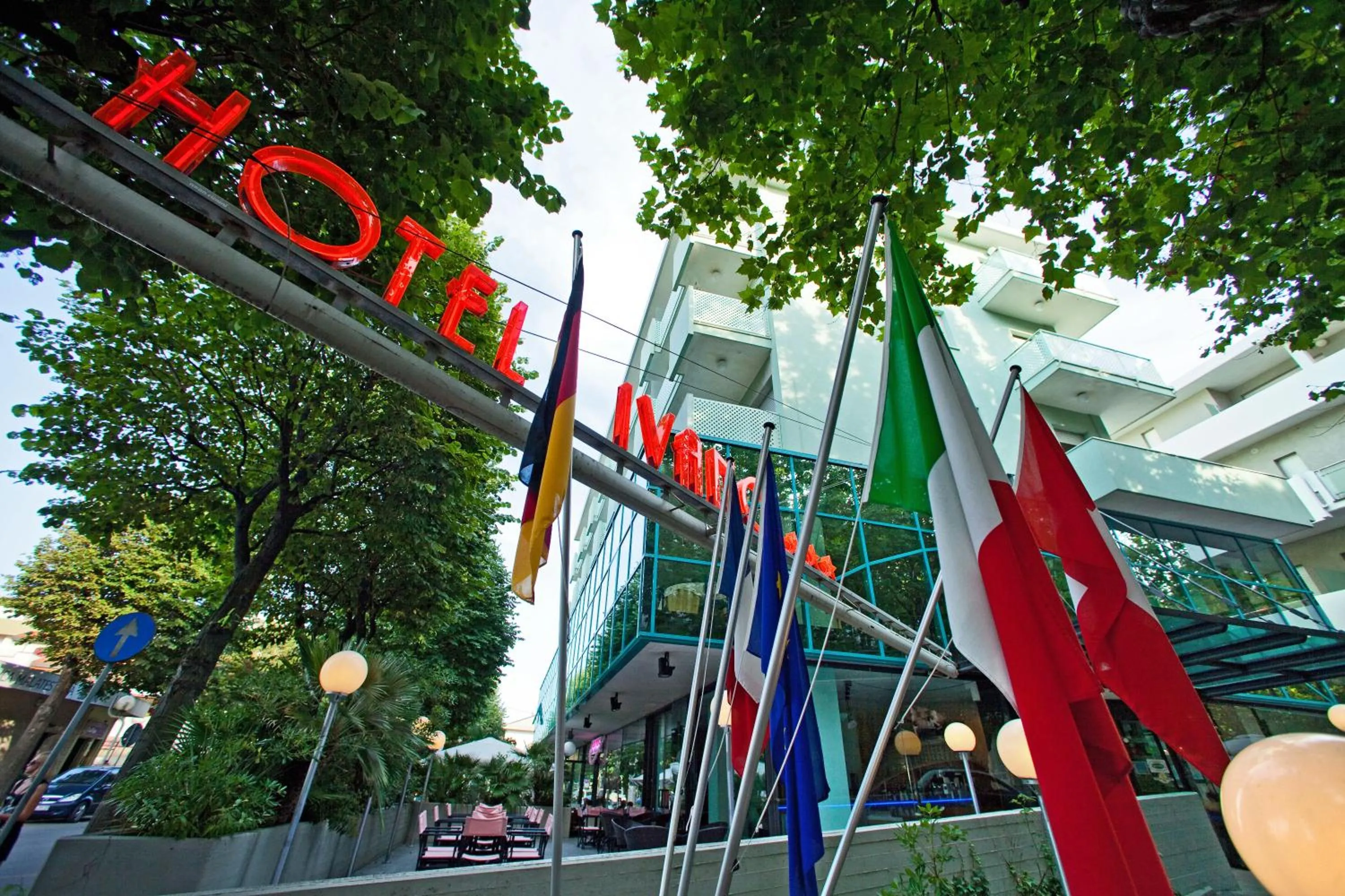 Property building in Hotel Ivano