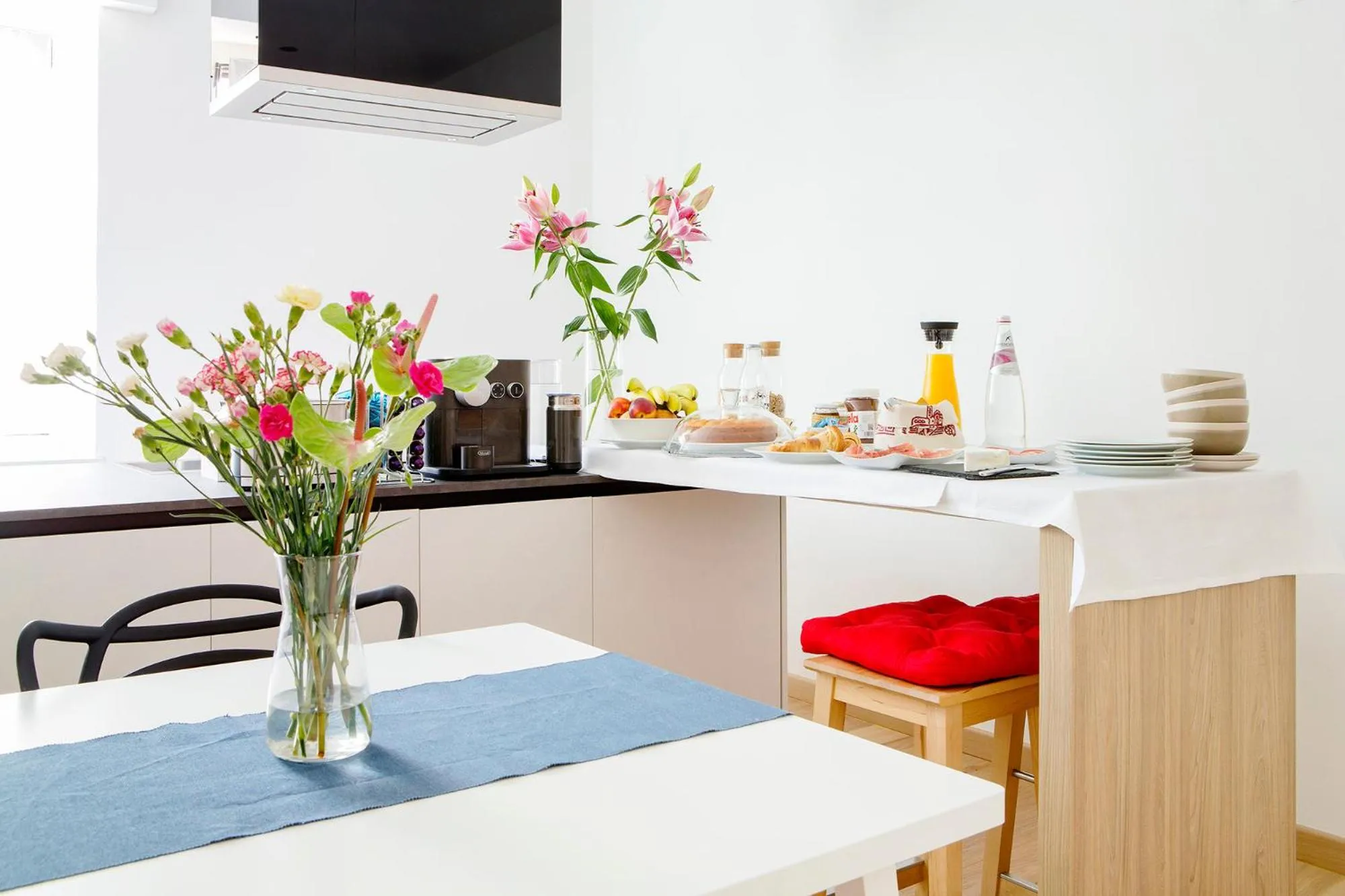 Communal kitchen in B&B agli Orti