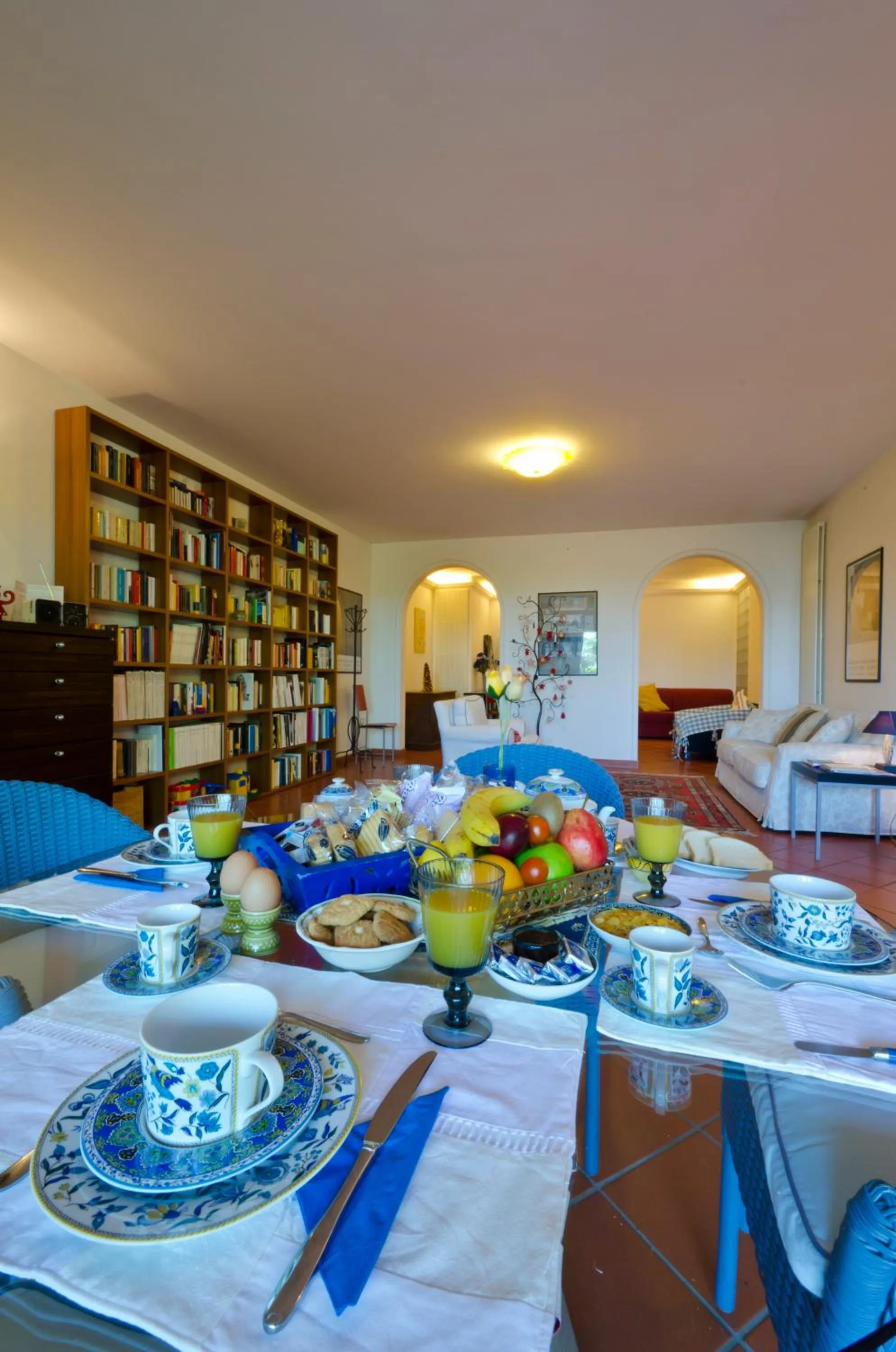 Library in Il Giardino di Matilde