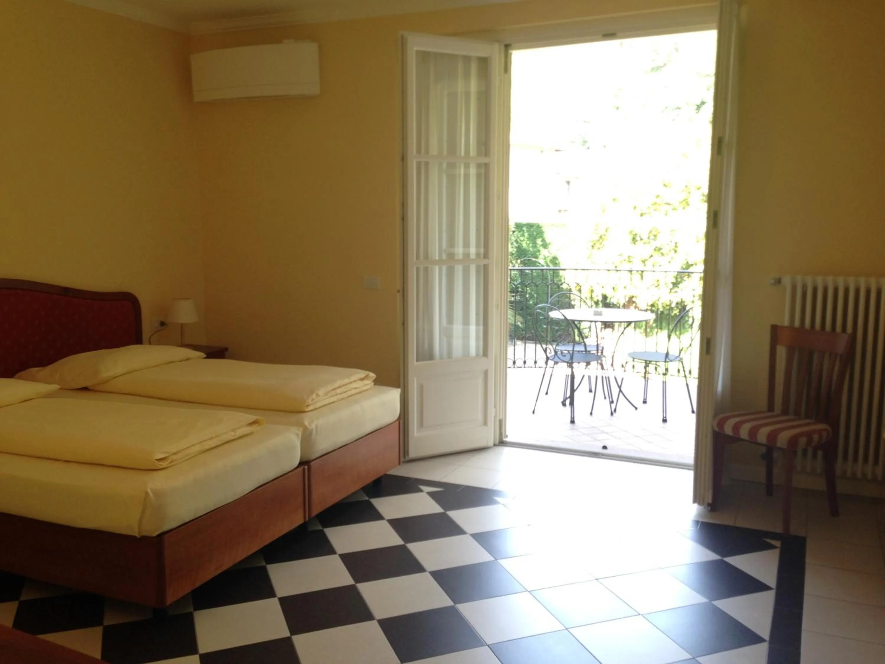 Bed in Hotel Villa Delle Palme