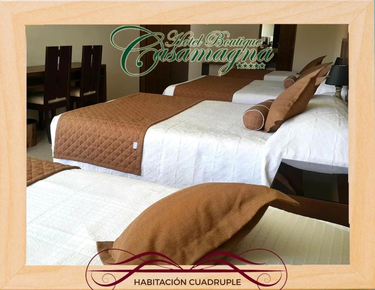 Property logo or sign, Bed in Hotel Boutique Casamagna