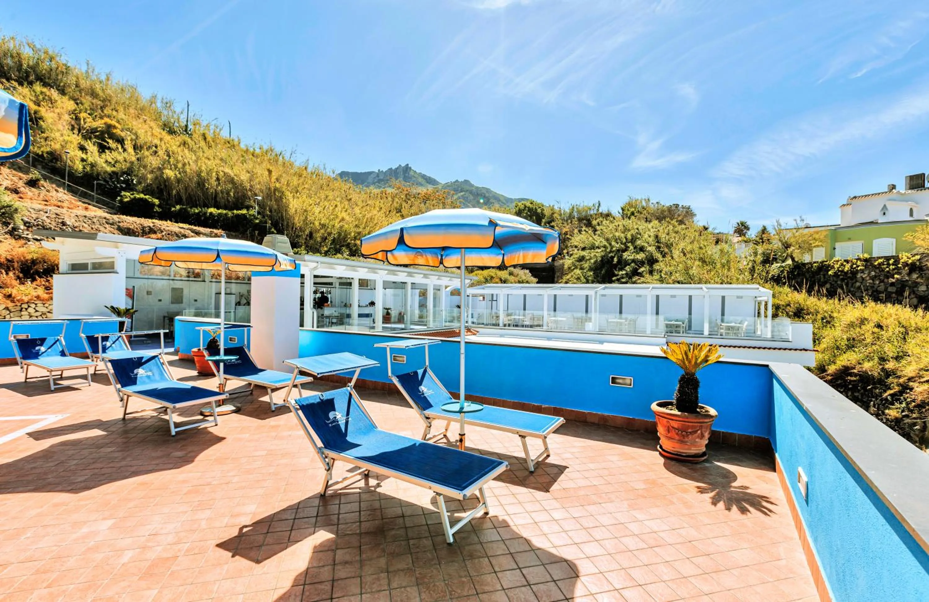 Solarium in Hotel Cava Dell'Isola