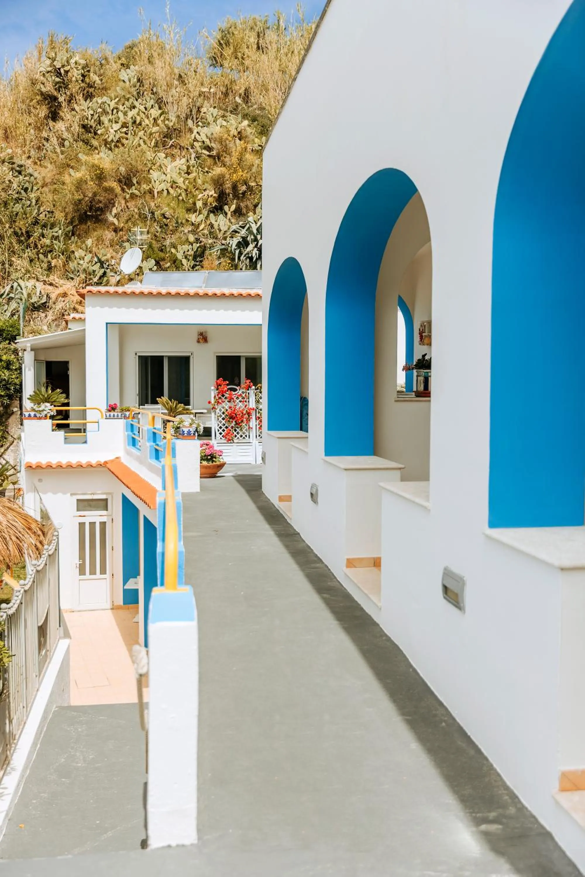 Decorative detail in Hotel Cava Dell'Isola