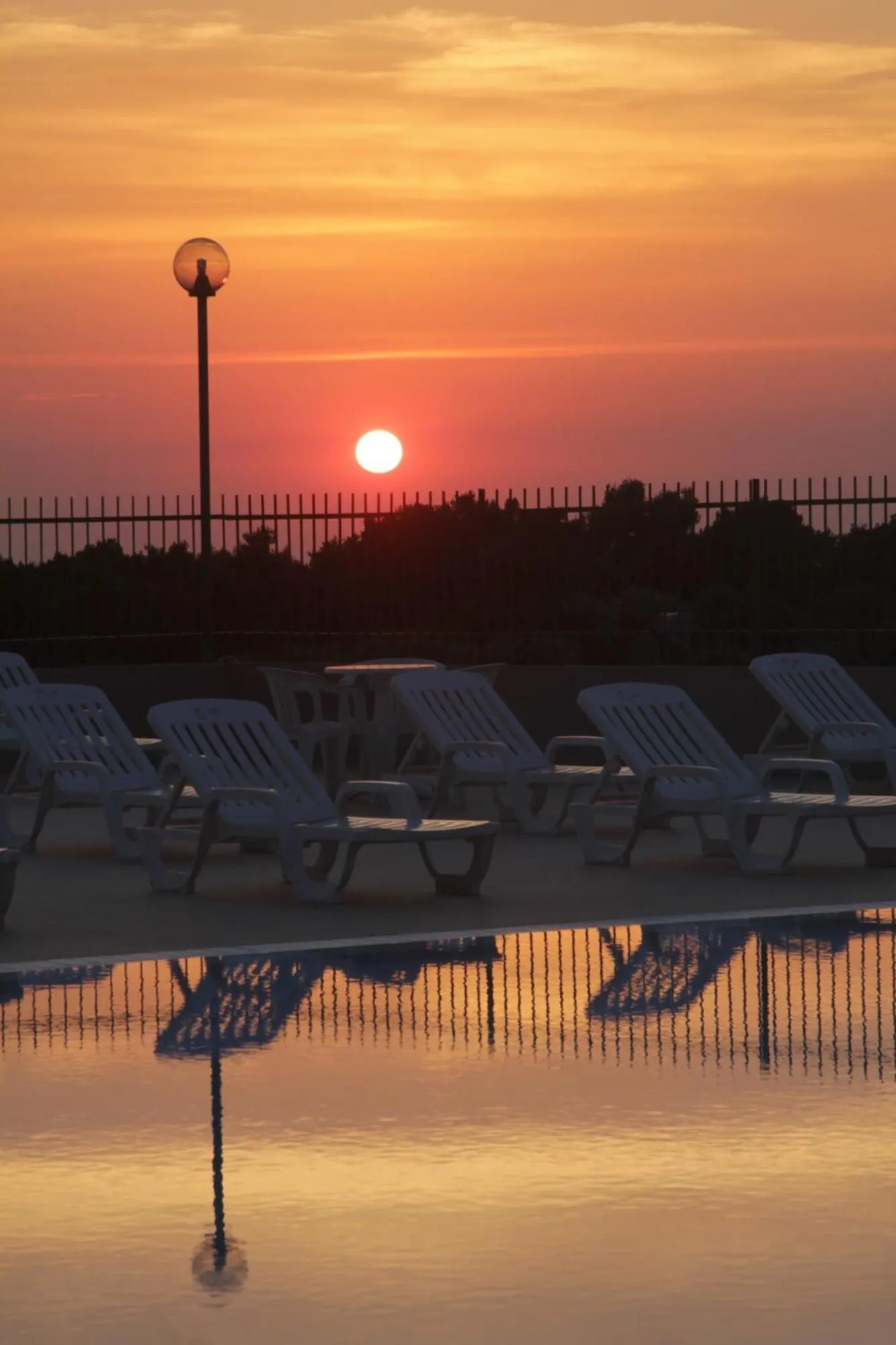 Sunset in Albergo 2 Pini