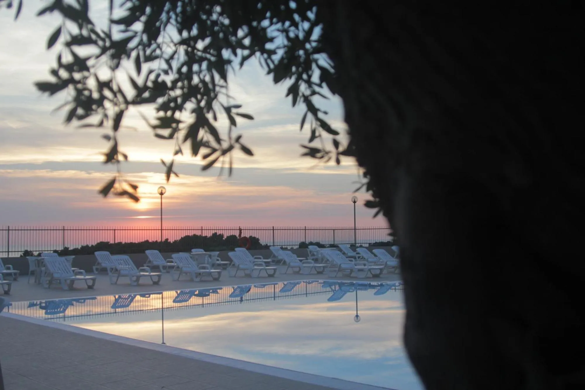 Sunset in Albergo 2 Pini