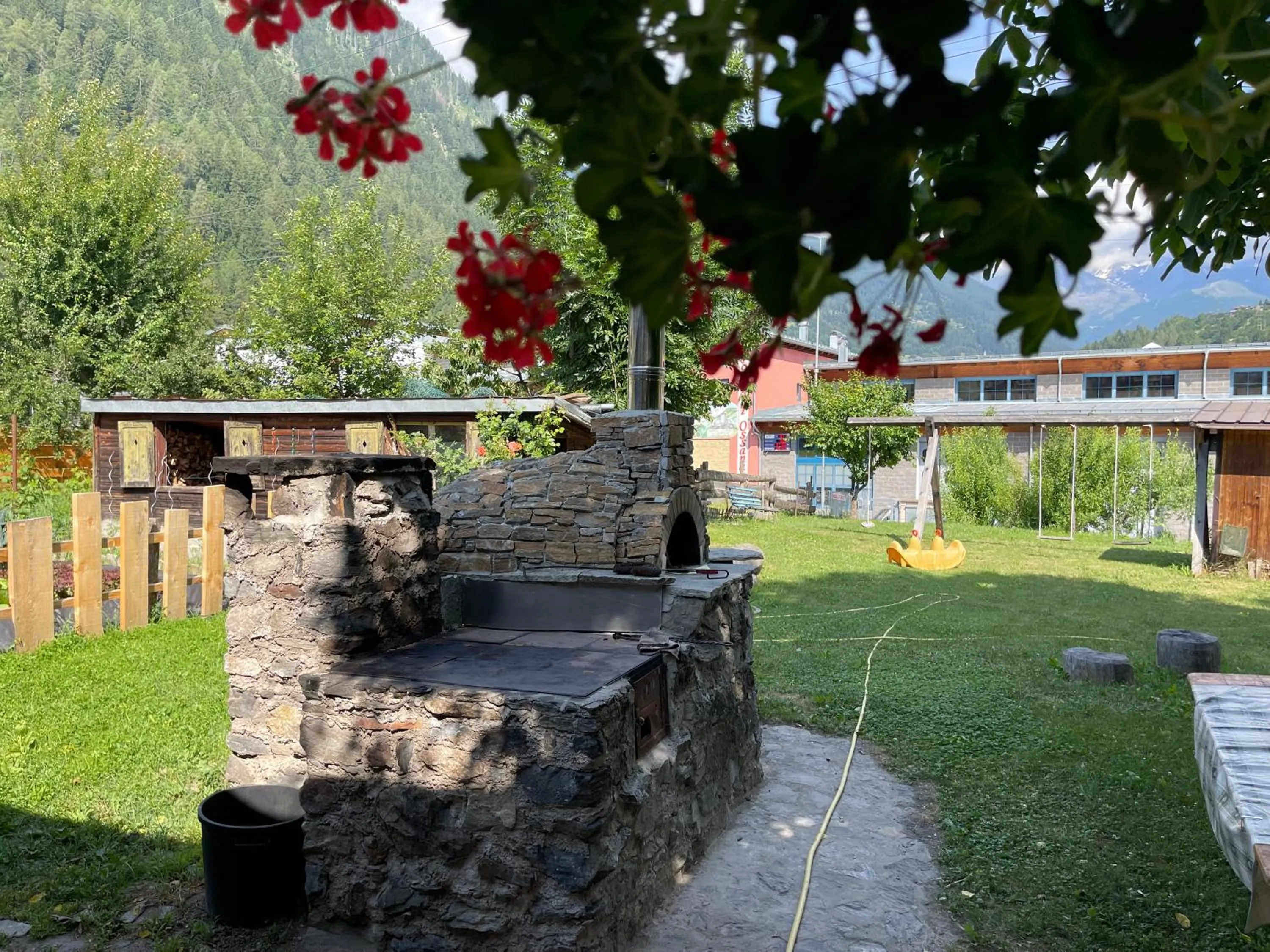 Garden in Hotel Santoni