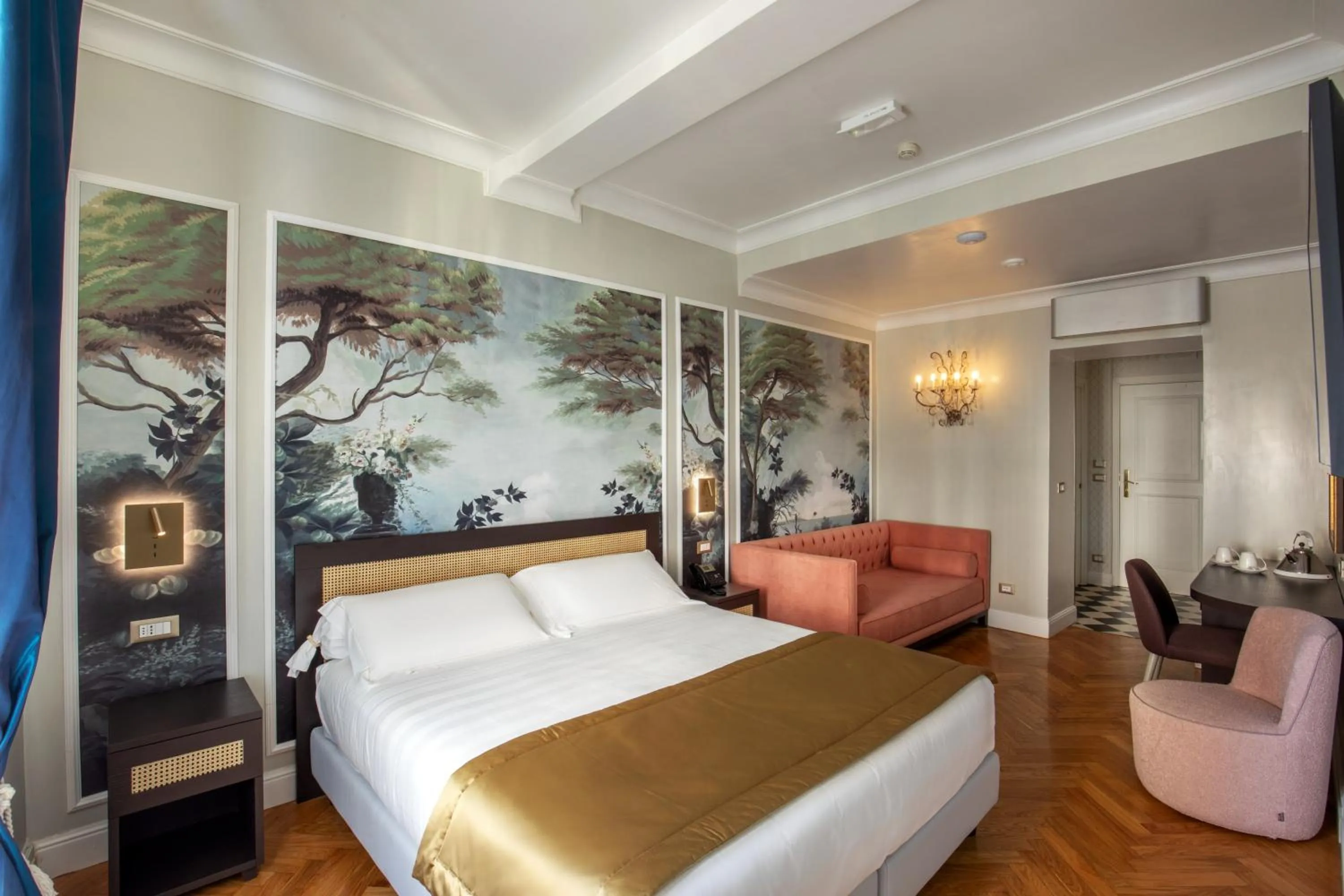 Bed in Vivaldi Luxury Rooms