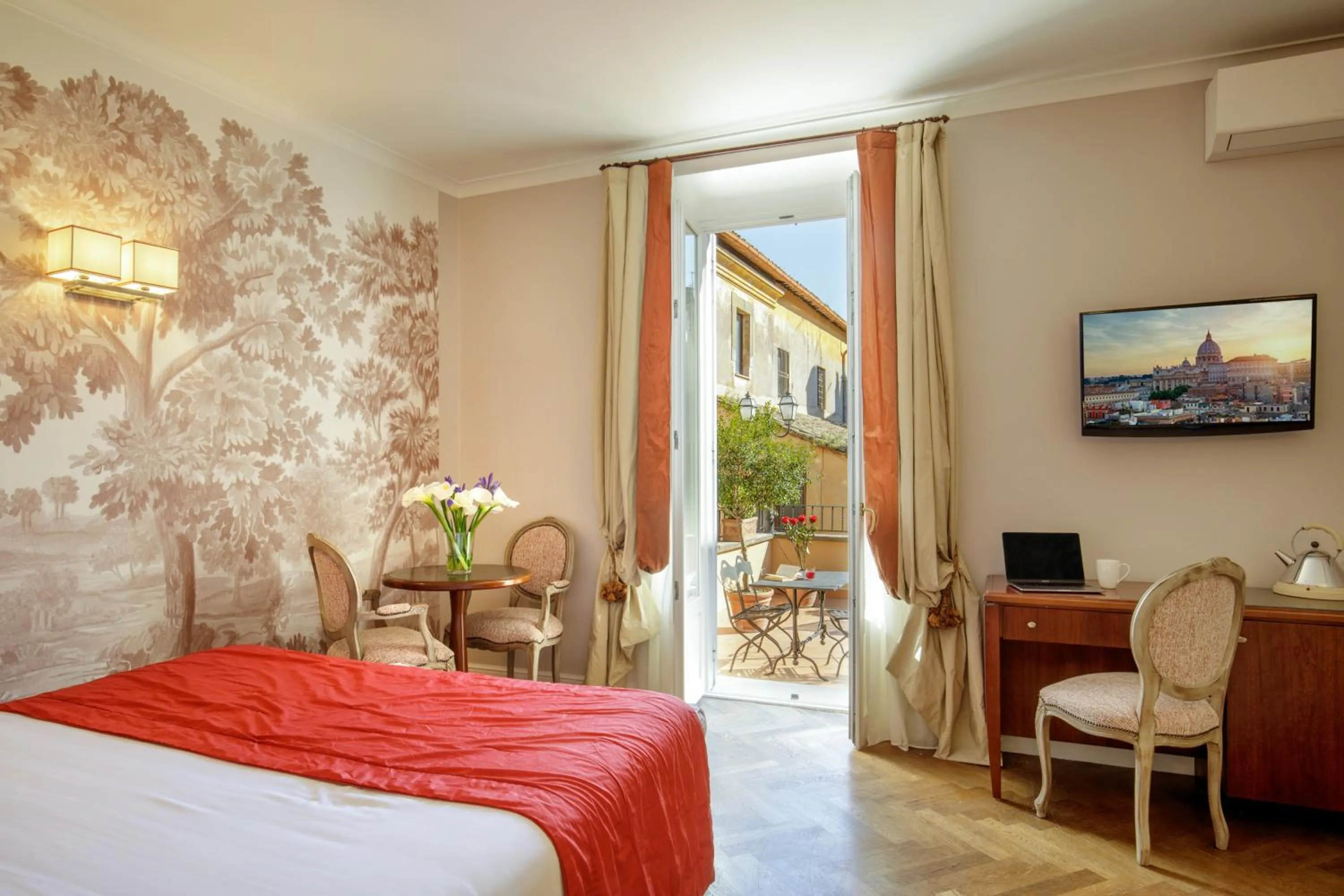 Bed in Vivaldi Luxury Rooms