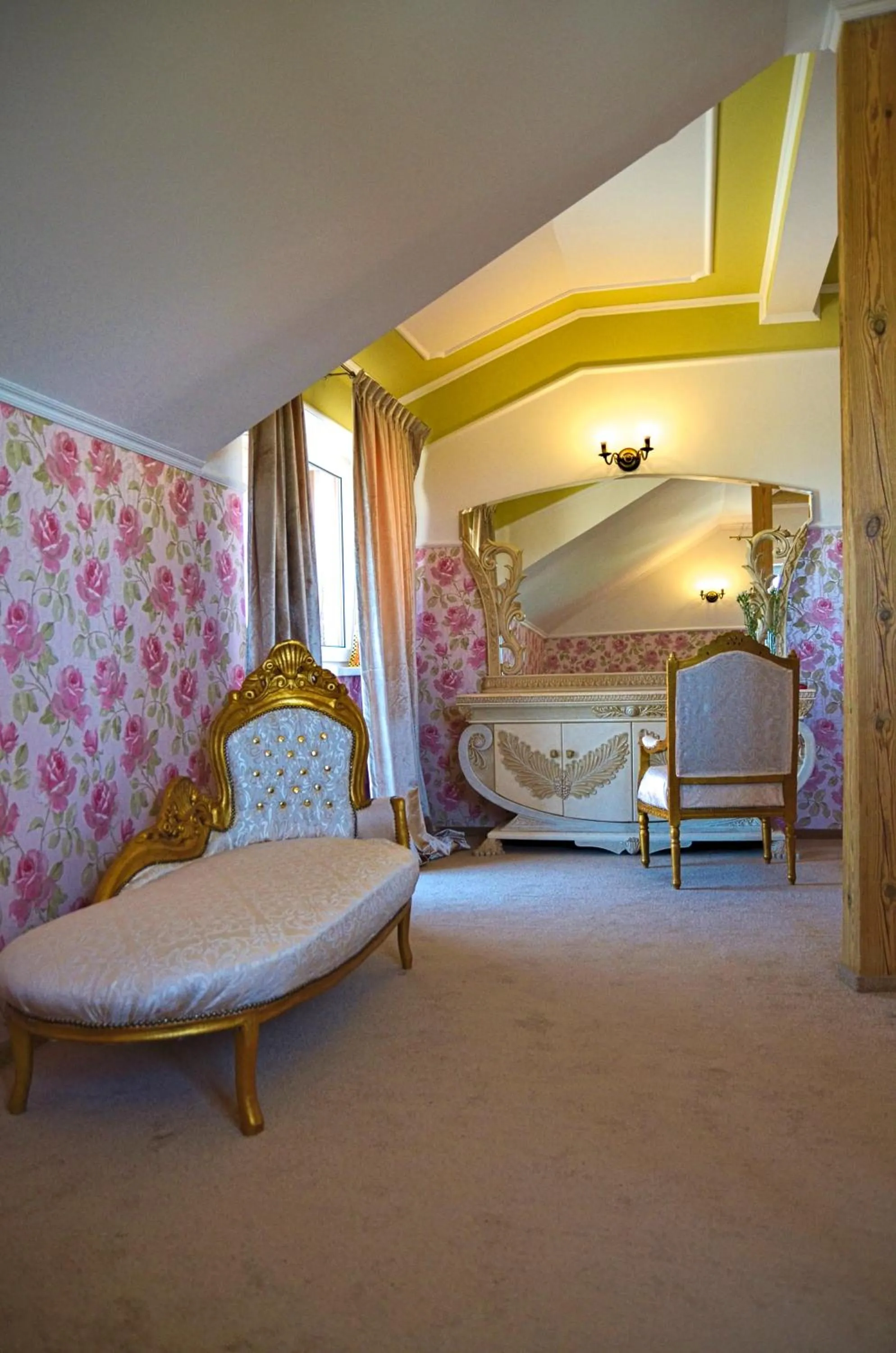 Living room, Bed in Targowski Dwór Mazury