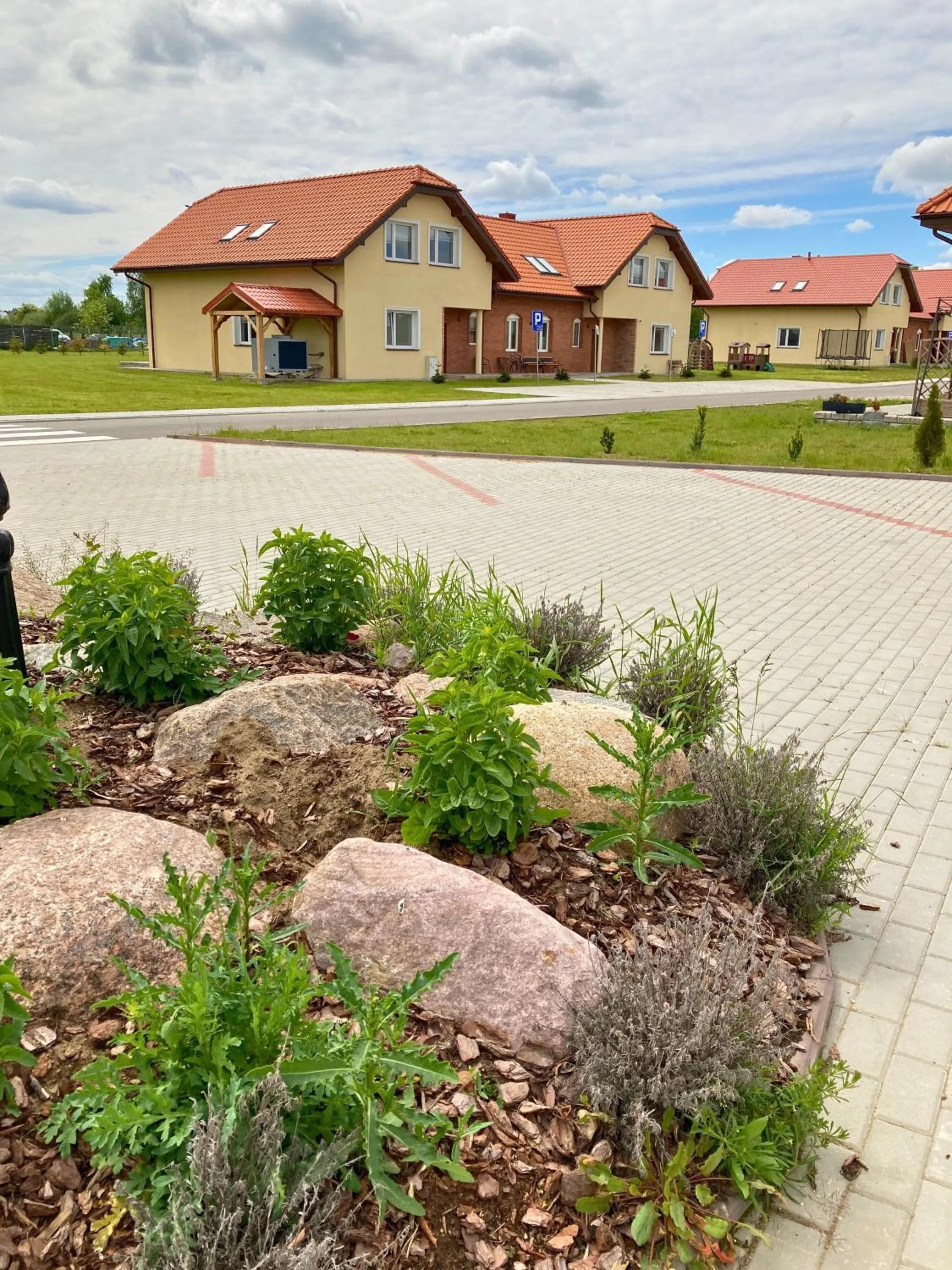 Property building in Targowski Dwór Mazury