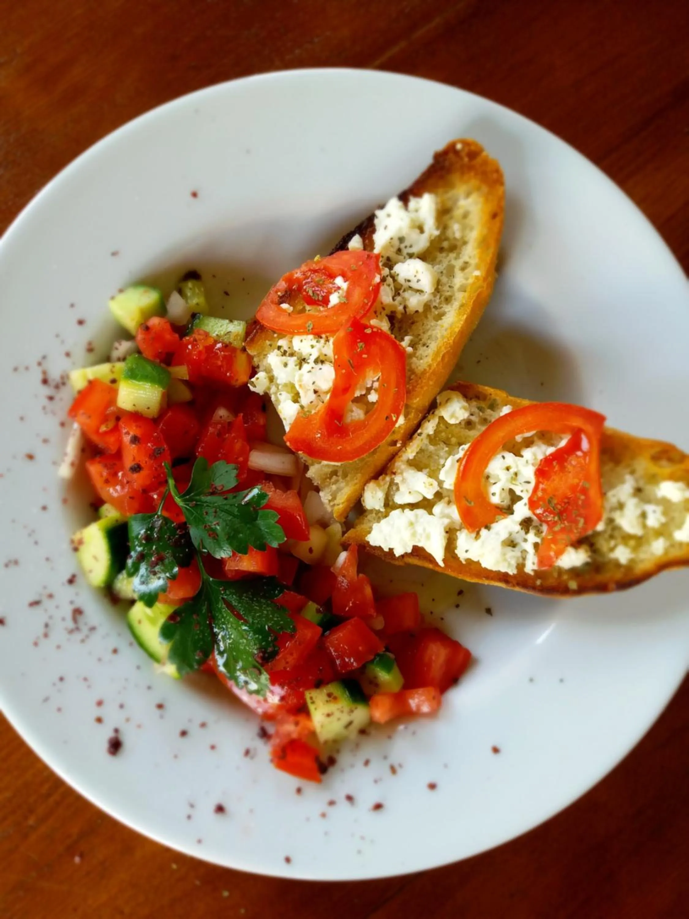 Food close-up in Kilim Hotel