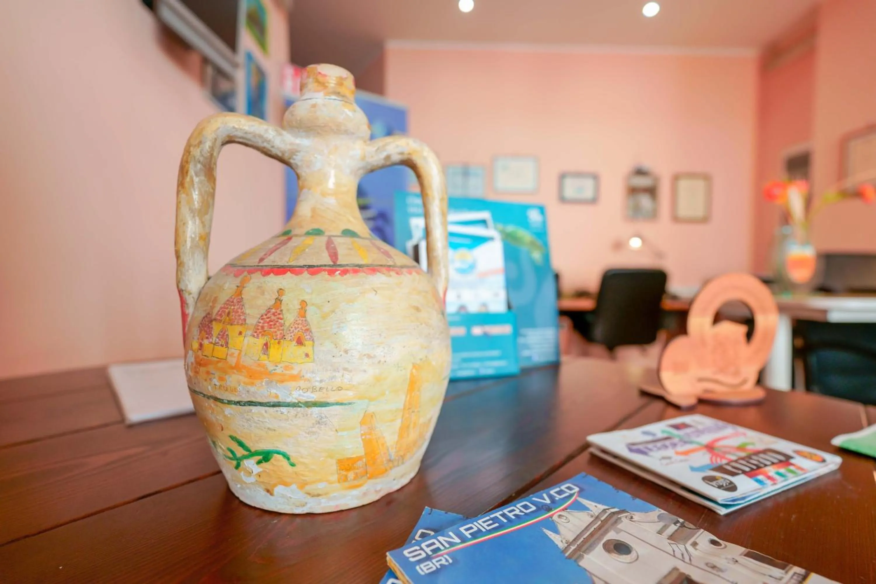 Lobby or reception in Antico Frantoio Cairoli B&B Exclusive Room