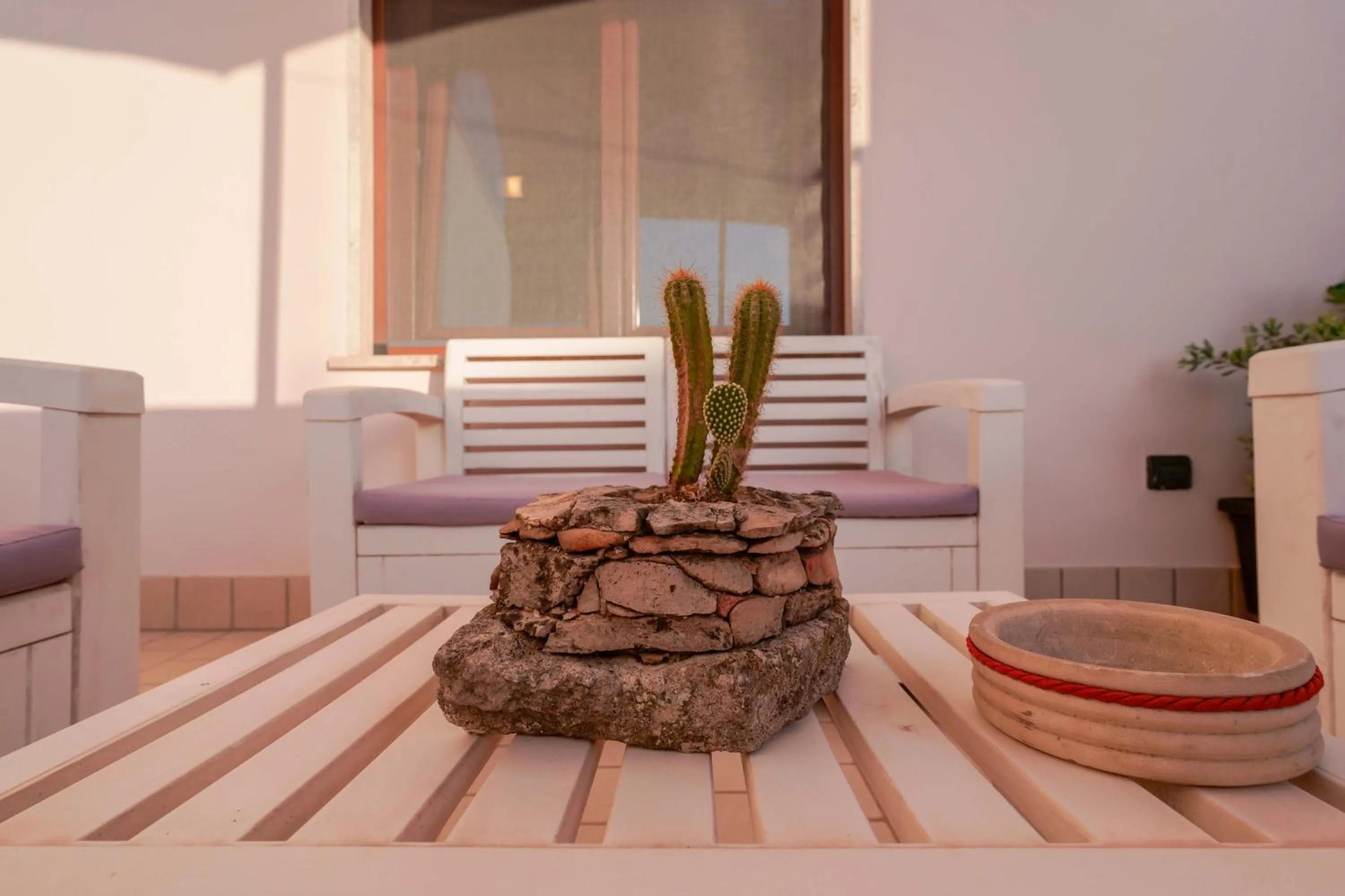 Balcony/Terrace in Antico Frantoio Cairoli B&B Exclusive Room