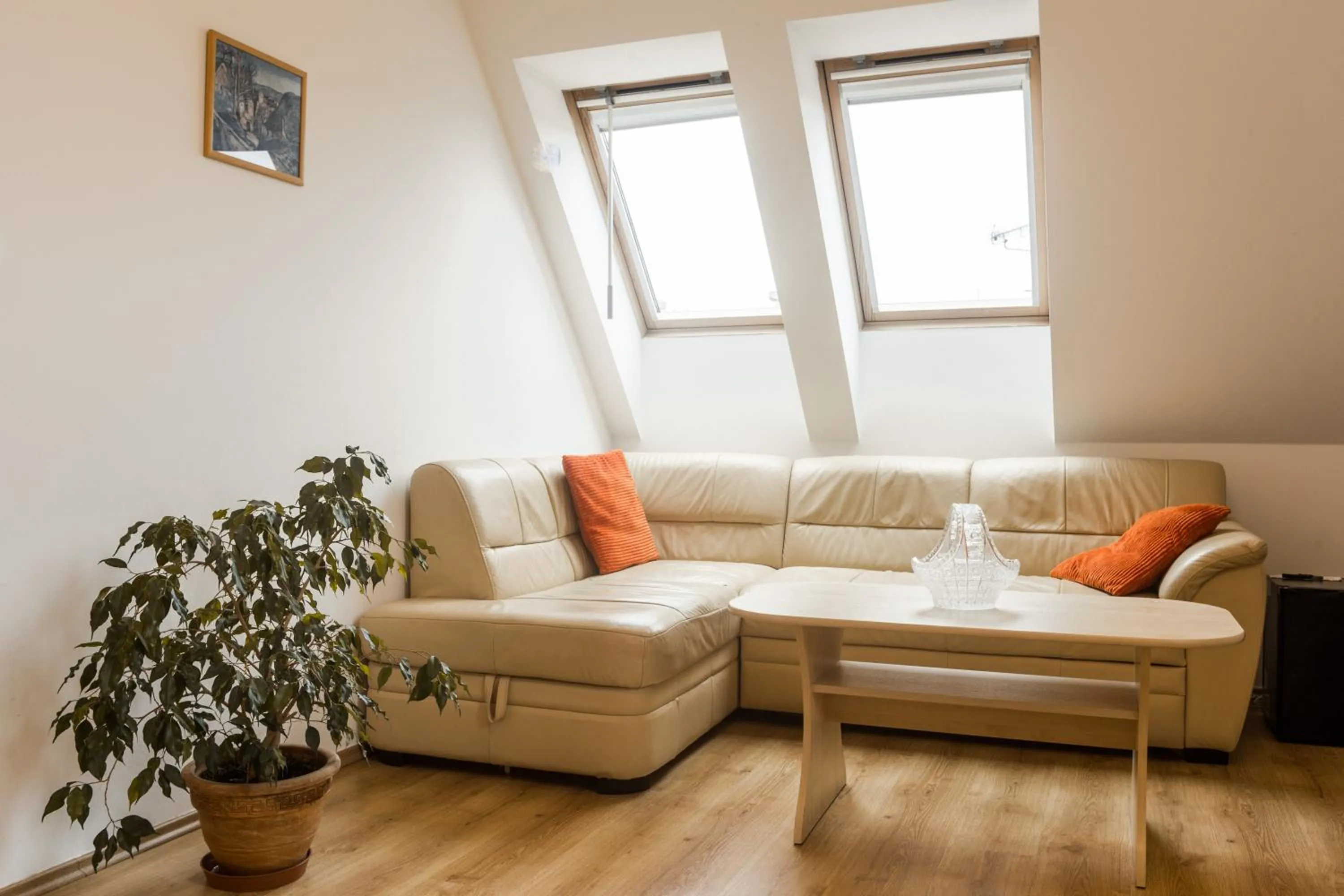 Seating area in Villa A. Malka