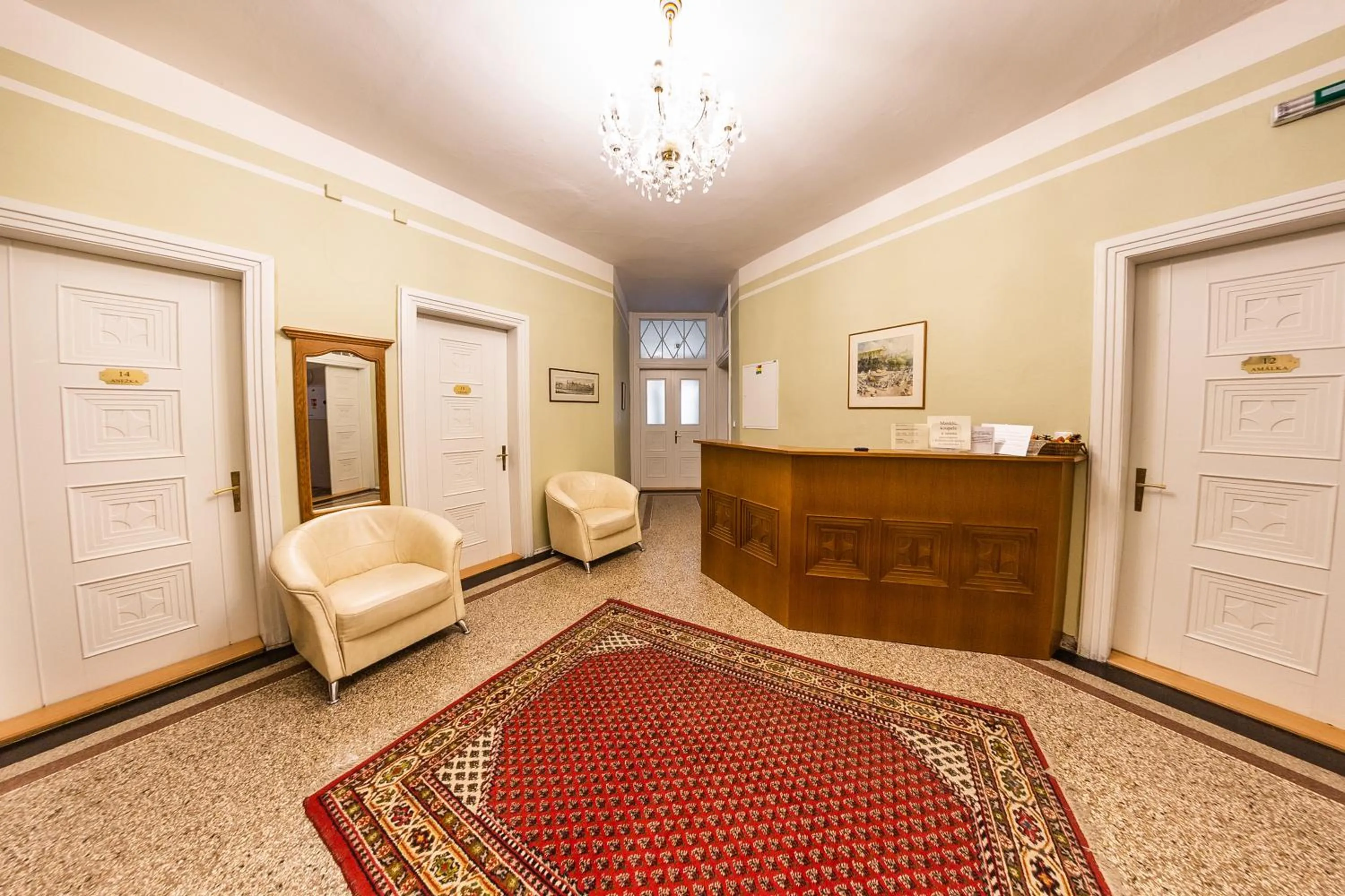 Lobby or reception in Villa A. Malka