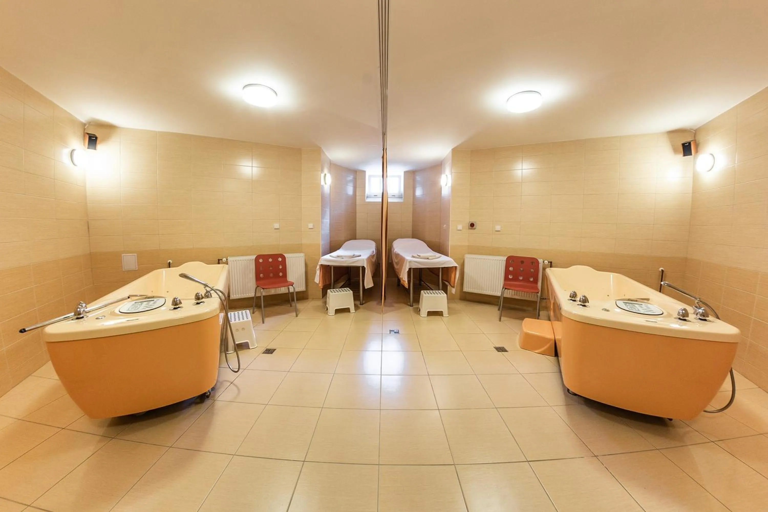 Hot Spring Bath in Villa A. Malka