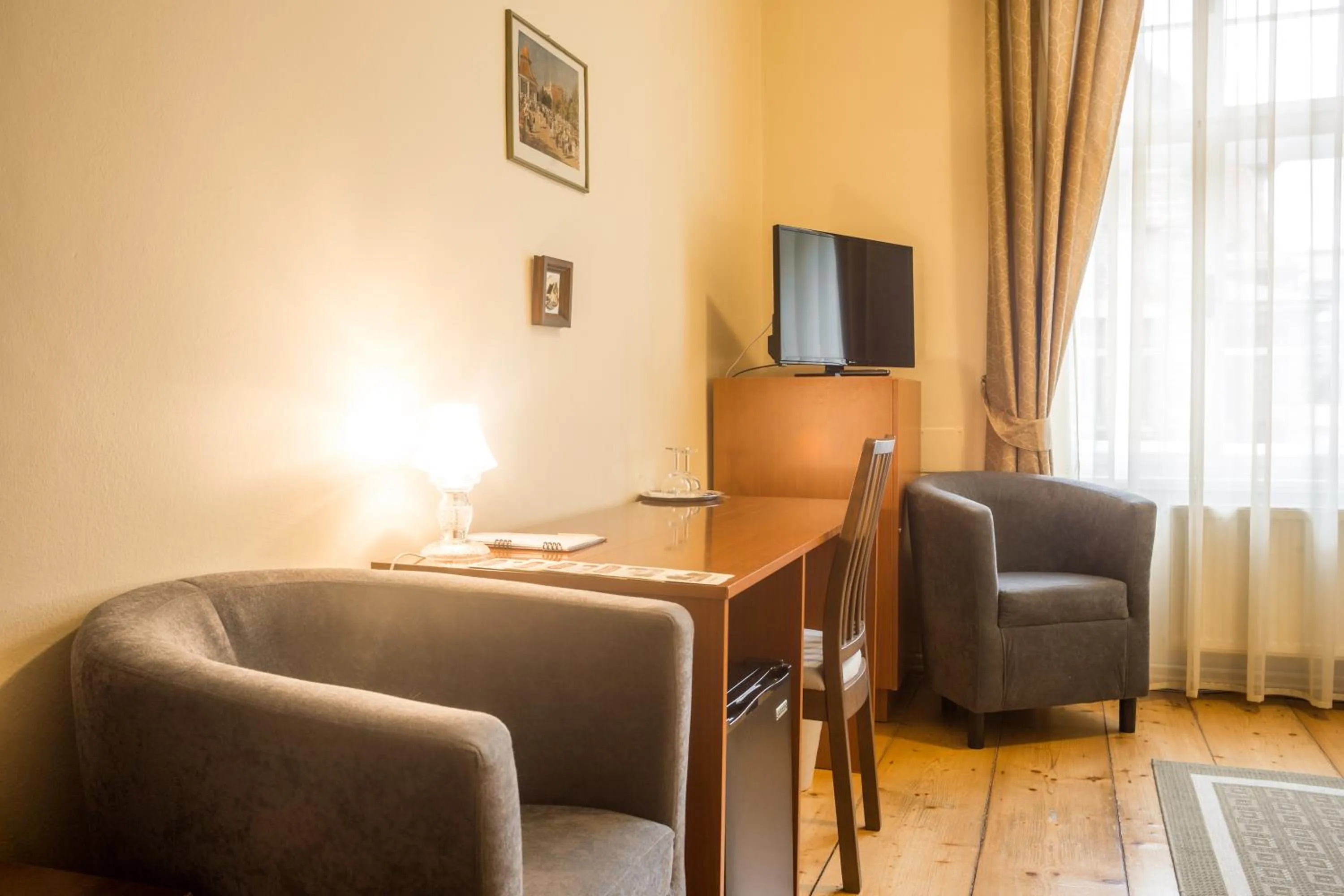 Seating area in Villa A. Malka