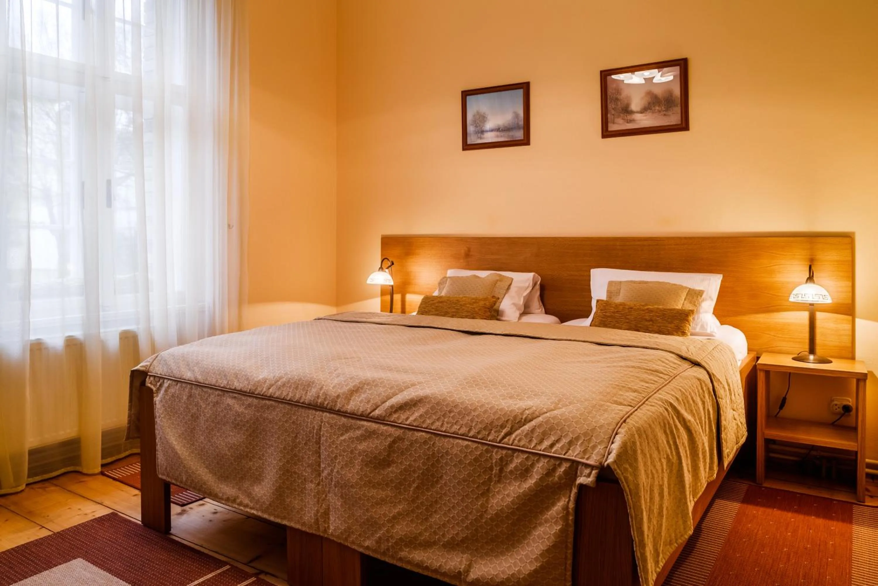 Bed in Villa A. Malka