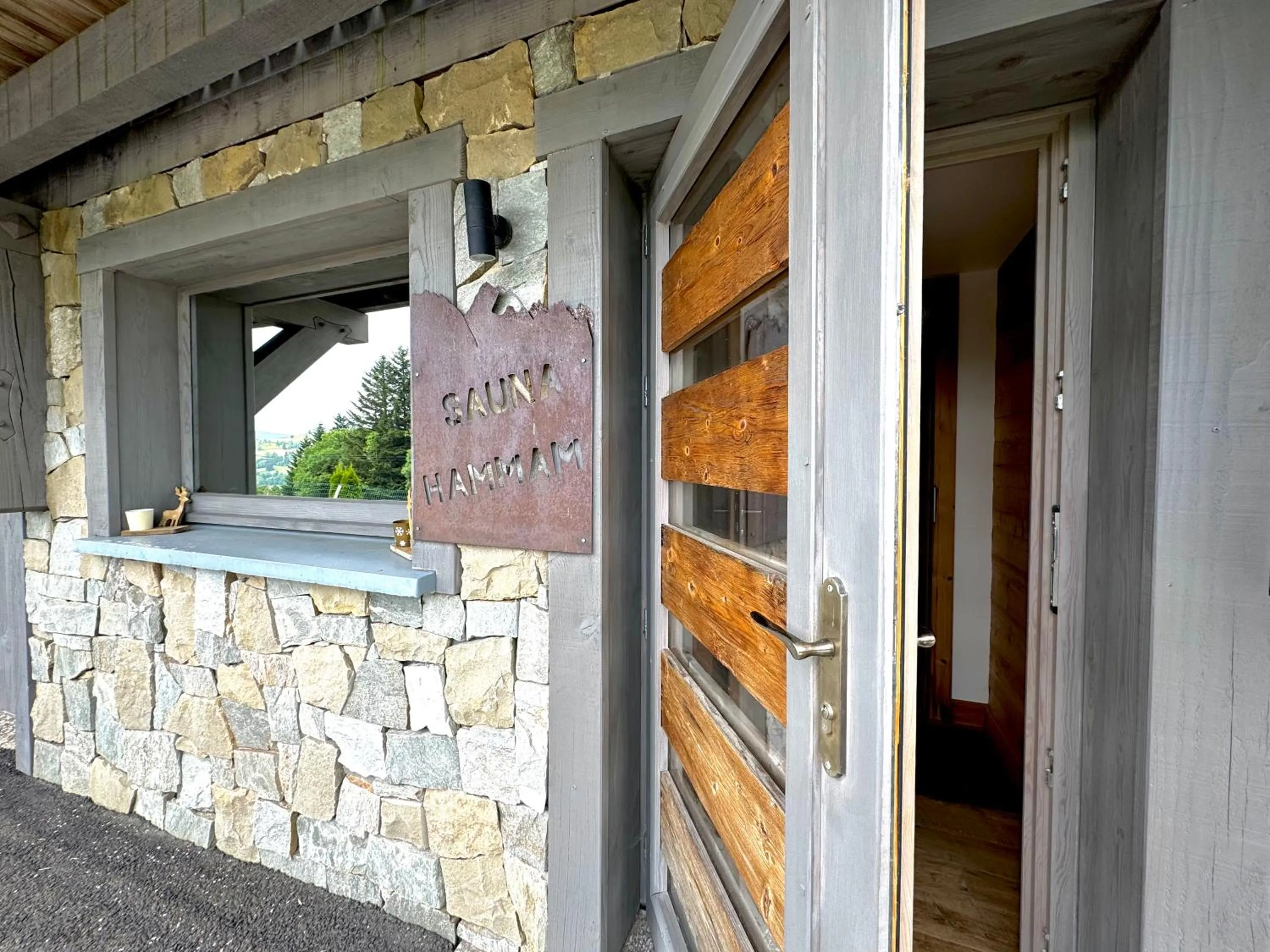 Sauna in Hôtel - Restaurant Le Couchetat