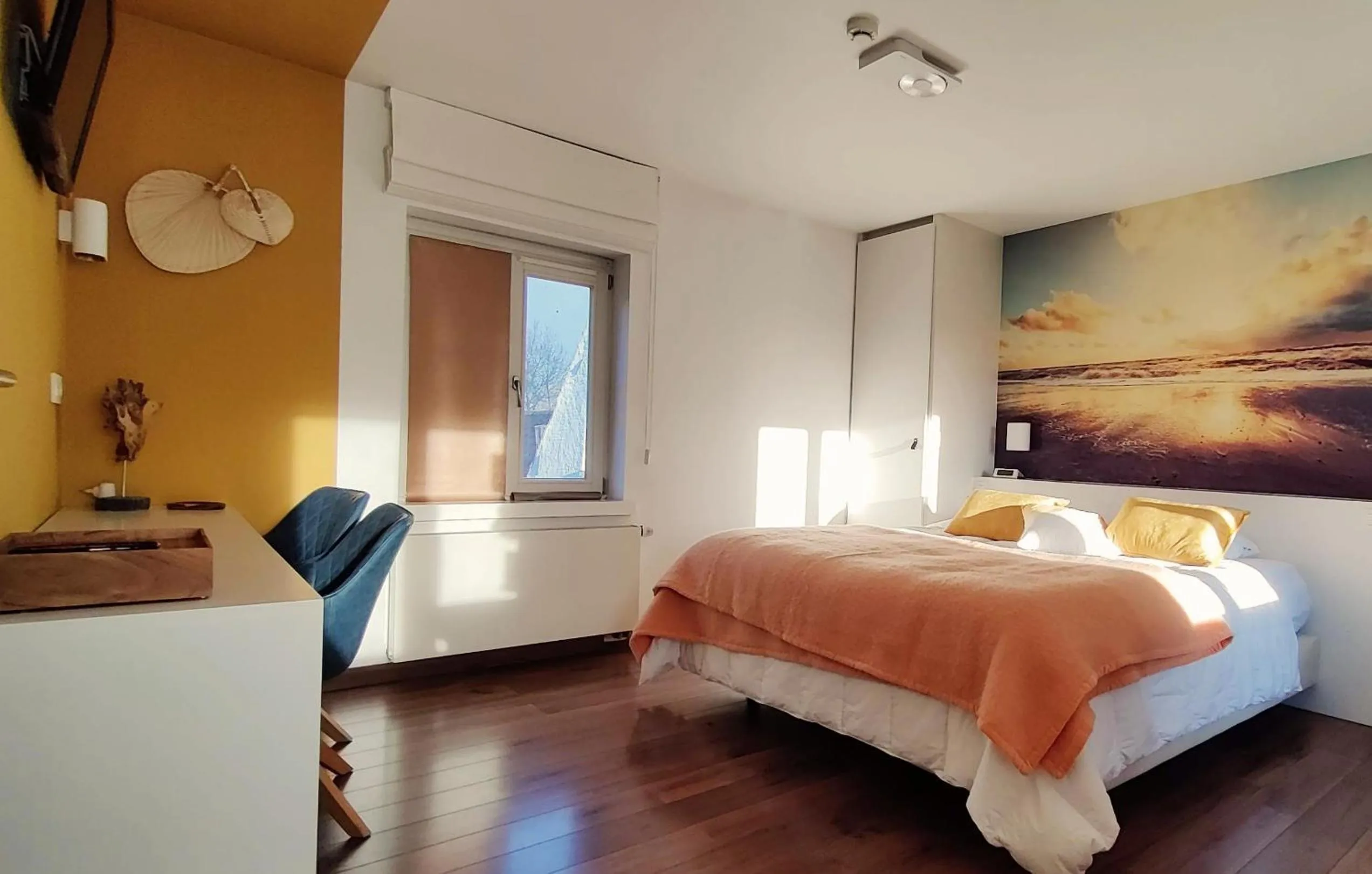 Bedroom, Bed in B&B Lisdodde