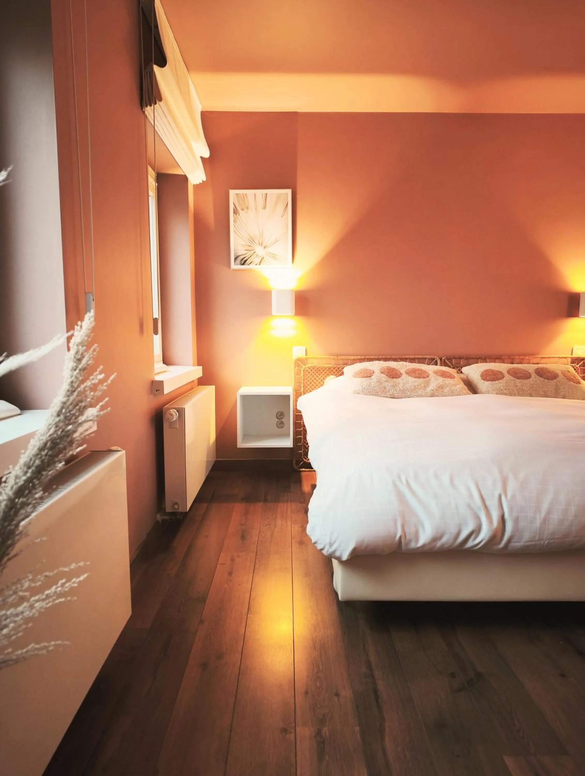 Bedroom, Bed in B&B Lisdodde