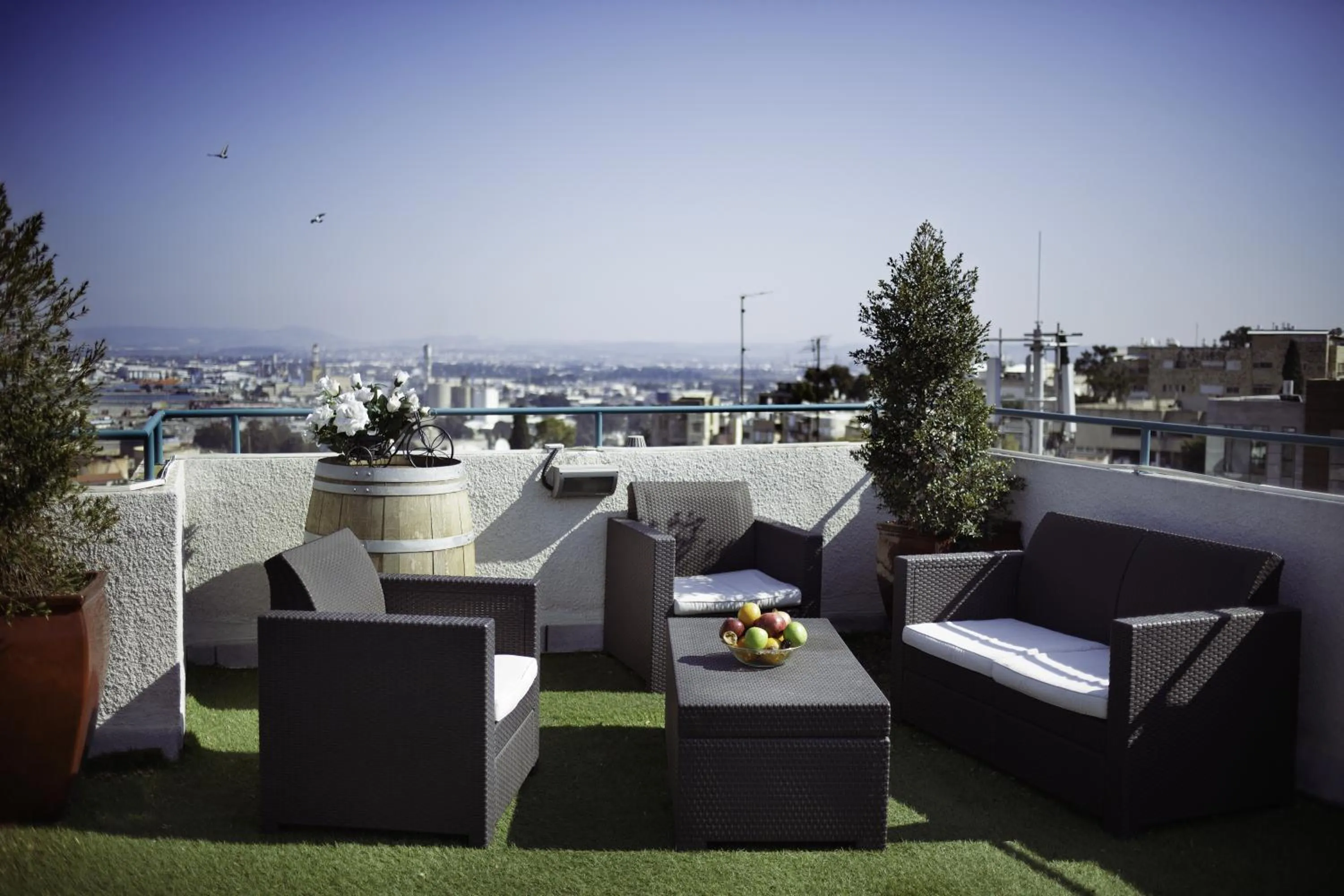 Balcony/Terrace in Hotel Loui Talpiot