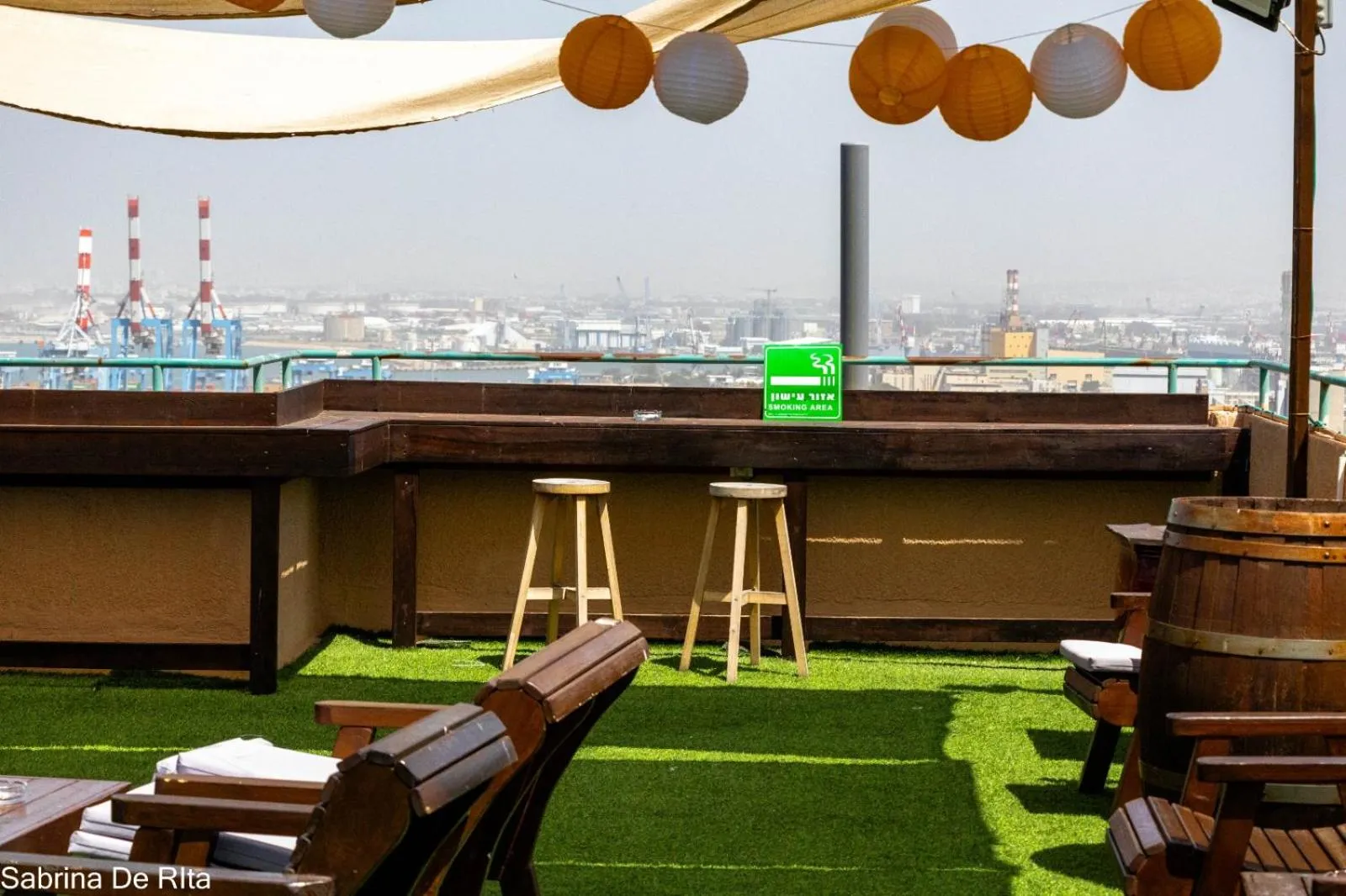 Balcony/Terrace in Hotel Loui Talpiot