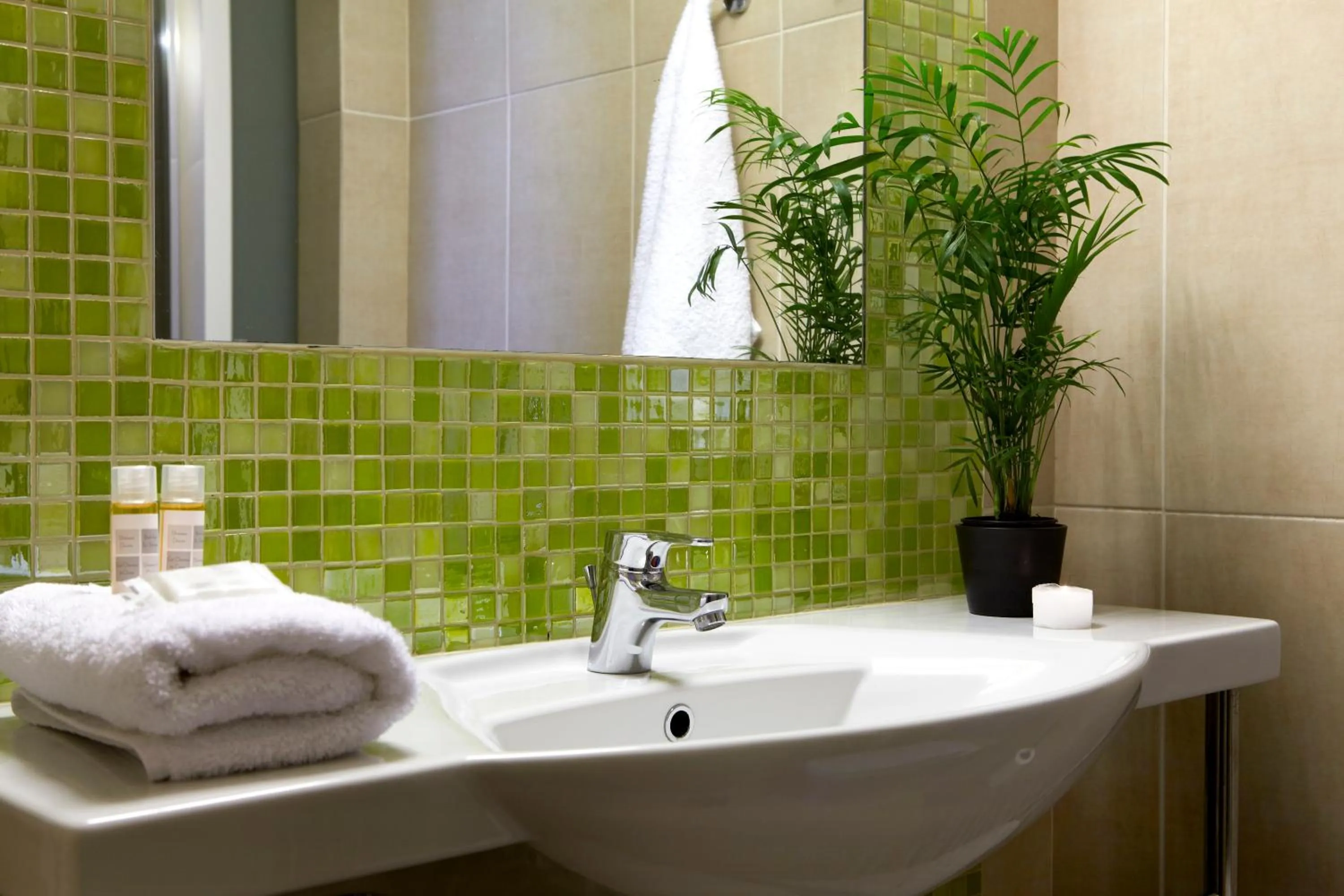 Bathroom in Mouikis Hotel Kefalonia