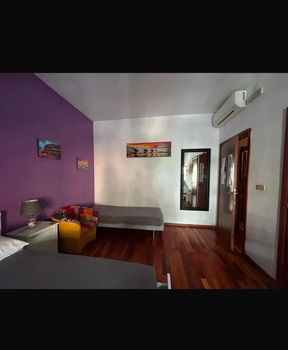 Bed in Domum Vaticani