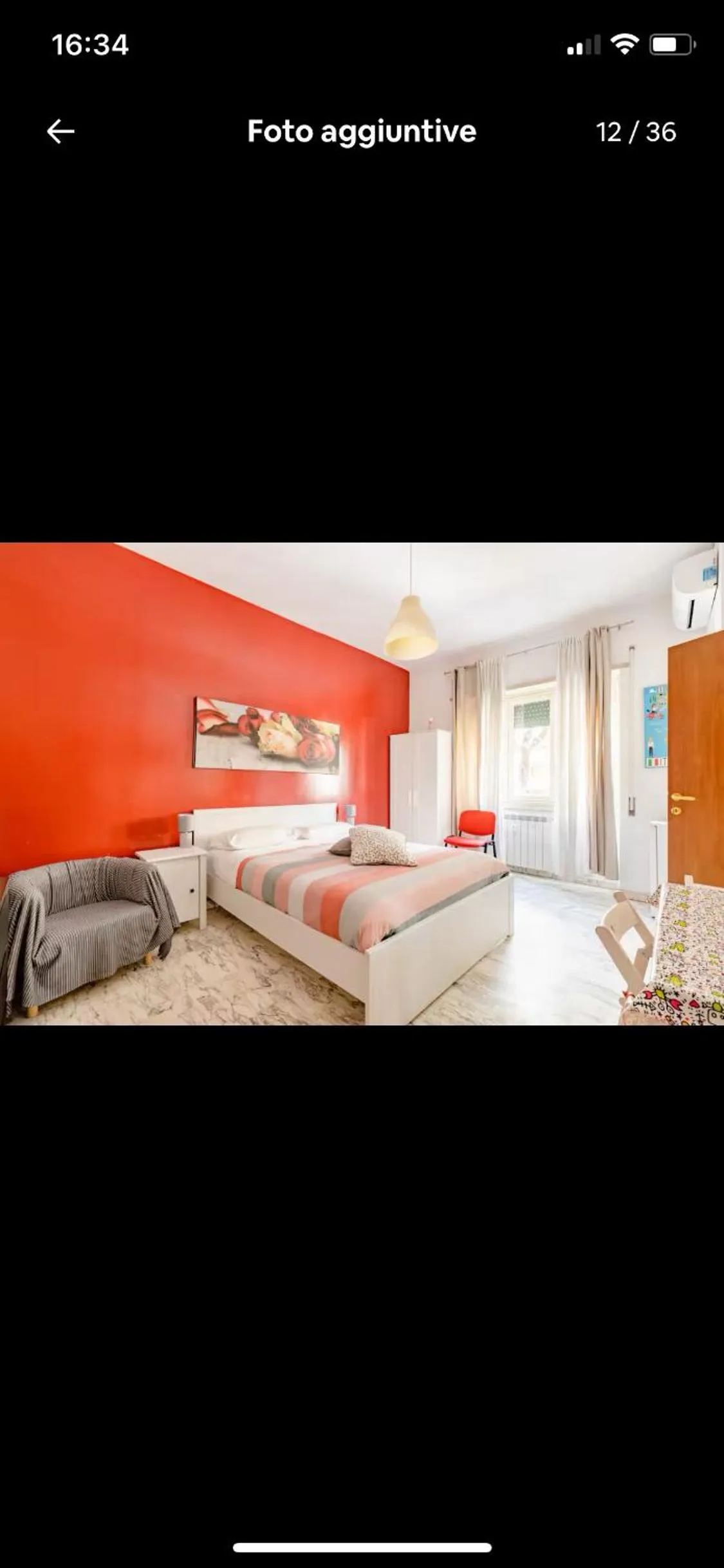 Photo of the whole room, Bed in Domum Vaticani