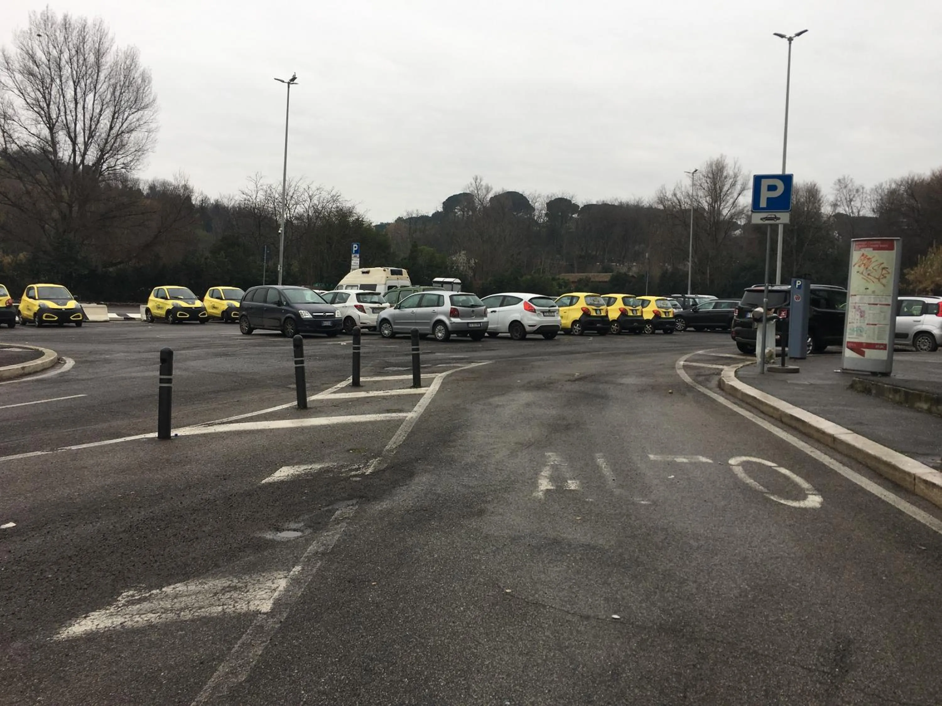 Area and facilities in Domum Vaticani