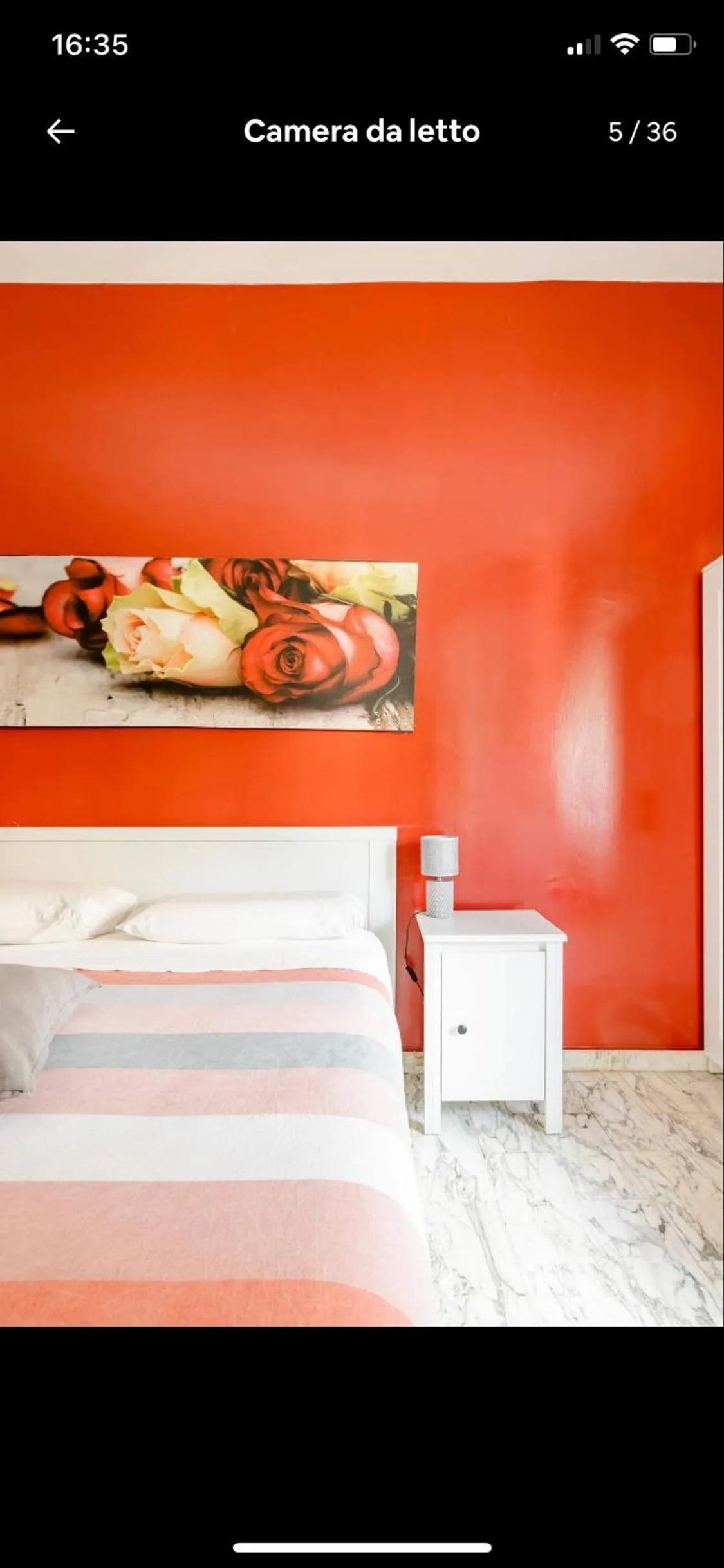 Bed in Domum Vaticani