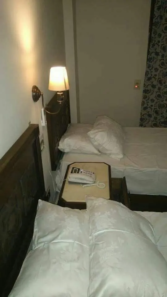 Bed in Ciao Hotel Cairo