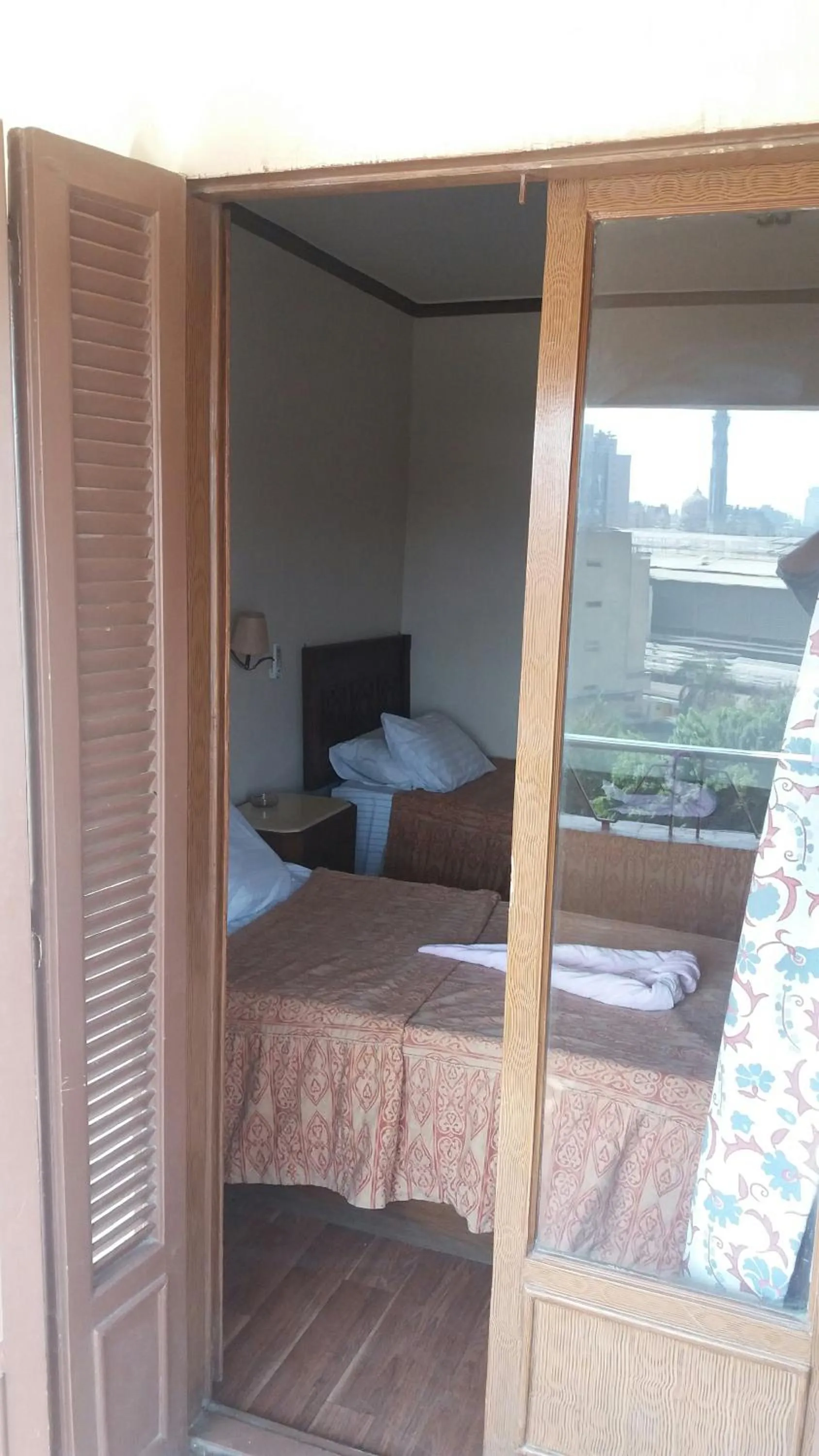 Bed in Ciao Hotel Cairo