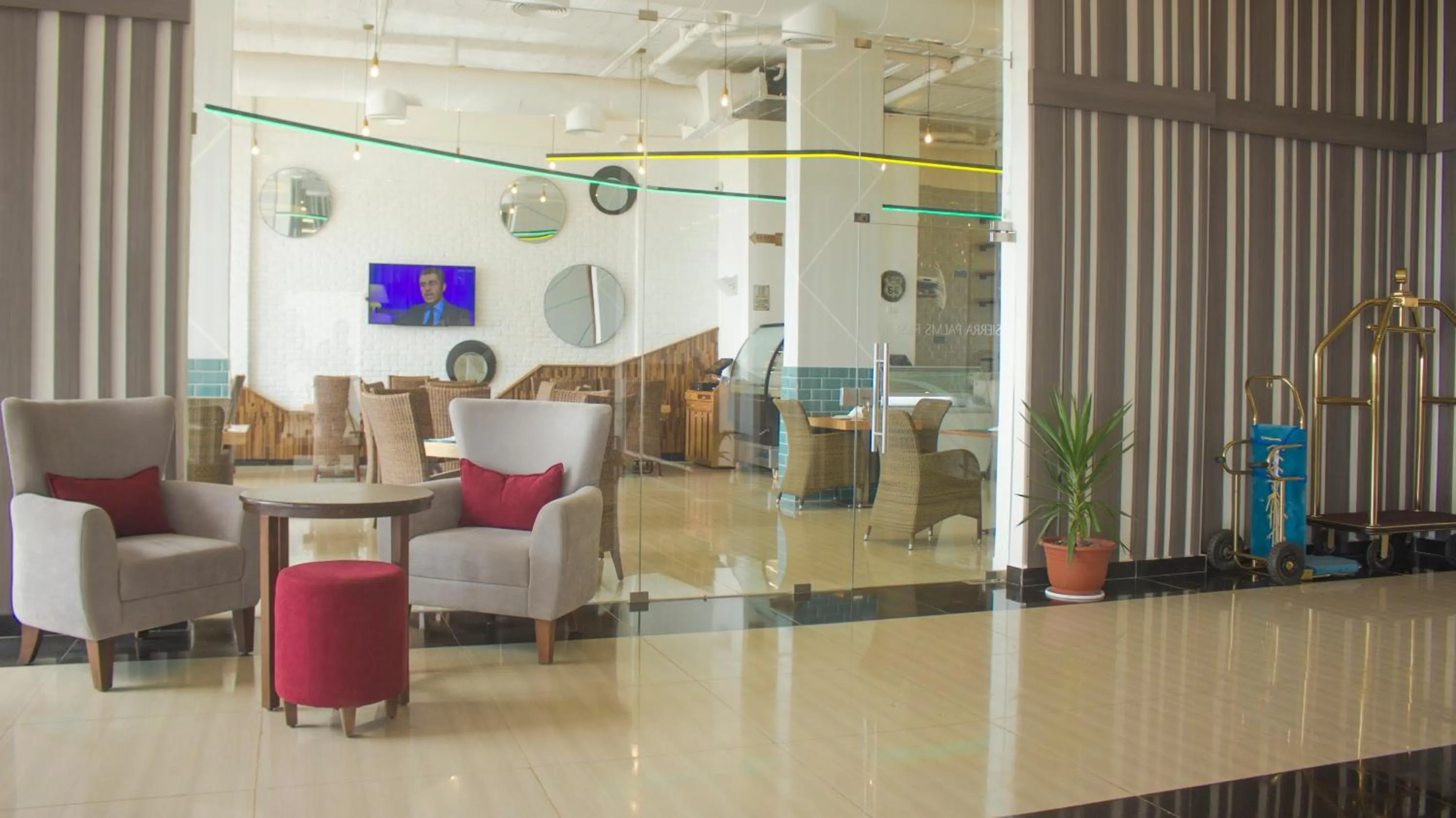 Lobby or reception in Sierra Palms Resort