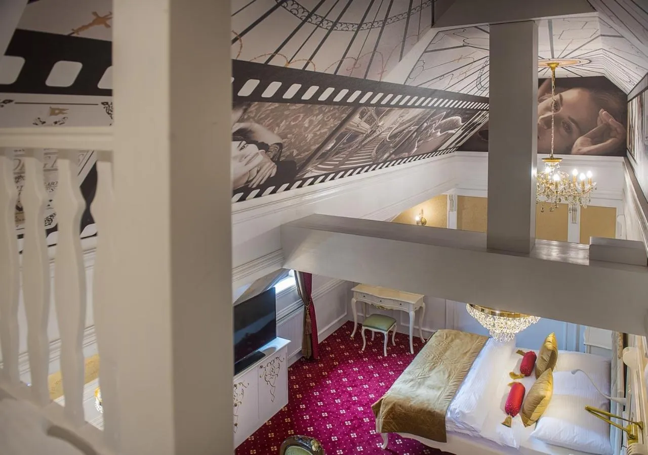 Decorative detail, Bed in Grand Hotel**** Bachledka Strachan