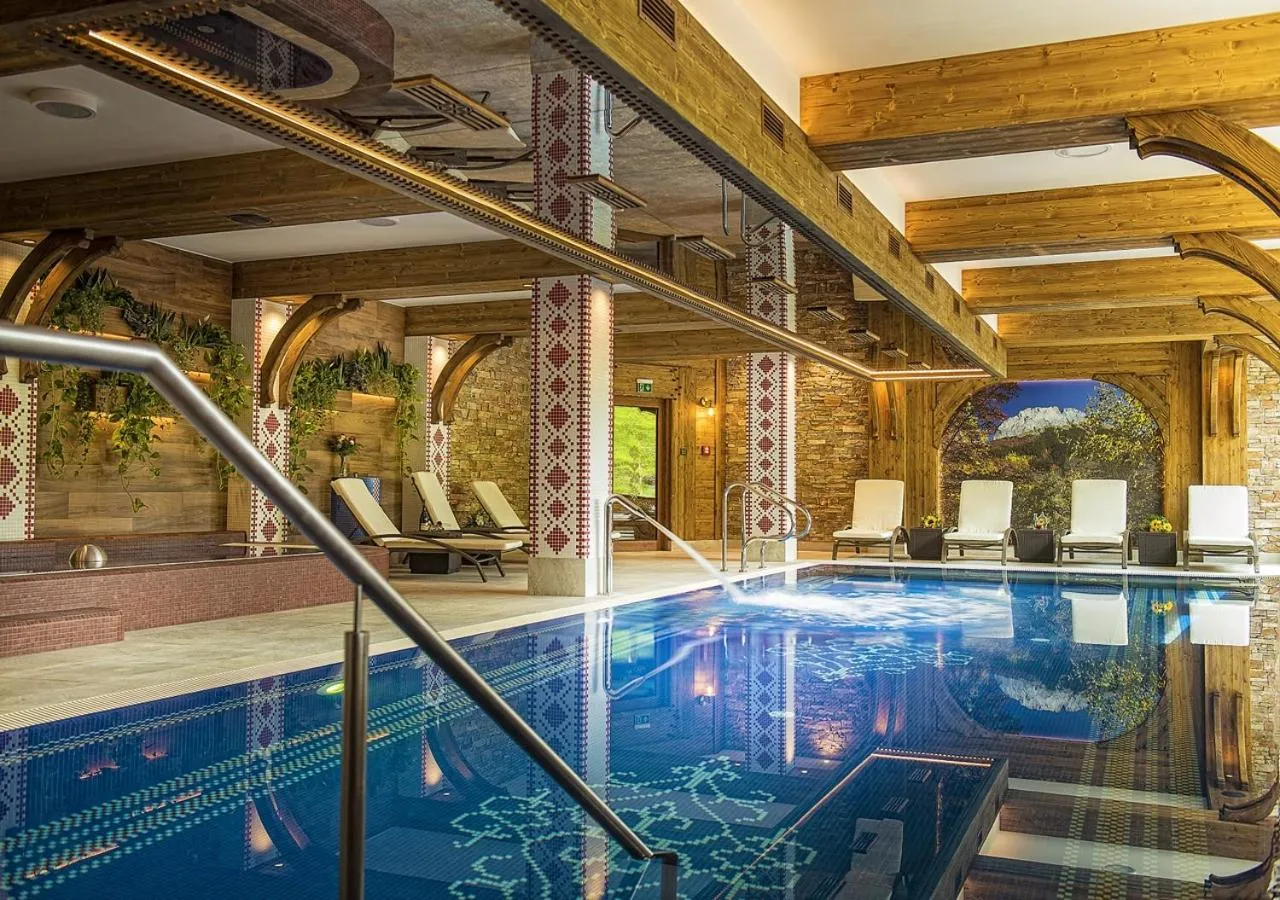 Pool view in Grand Hotel**** Bachledka Strachan